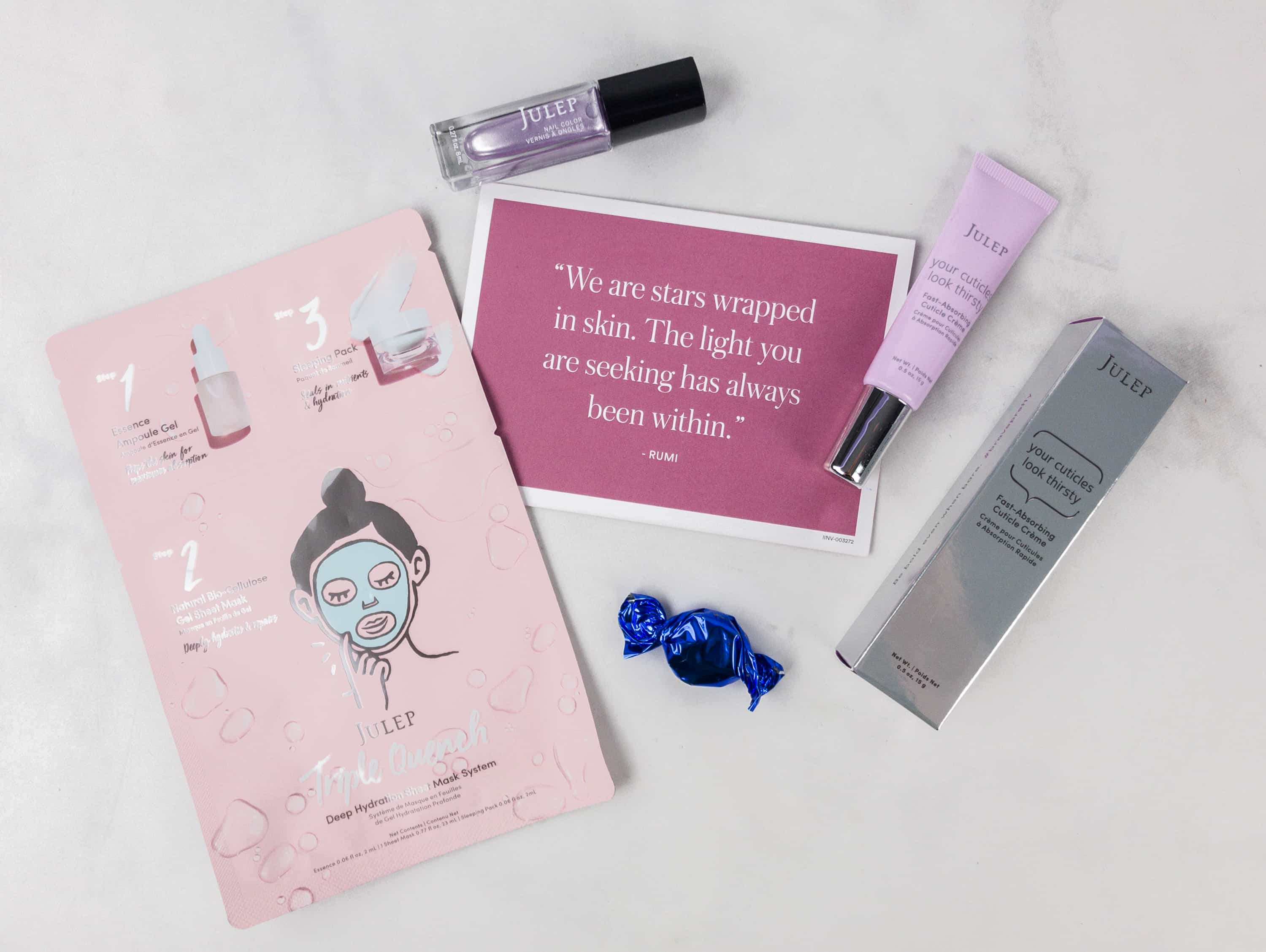 Julep Beauty Box November 2017 Subscription Box Review + Free Box Coupon!