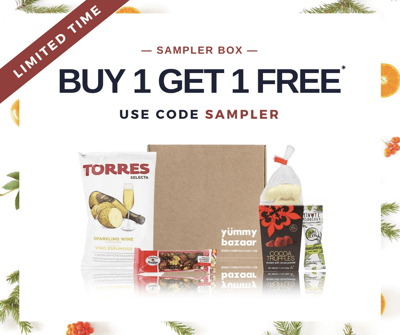 Yummy Bazaar Sampler Box Deal: Buy One Get One Free + December 2017 Spoilers!