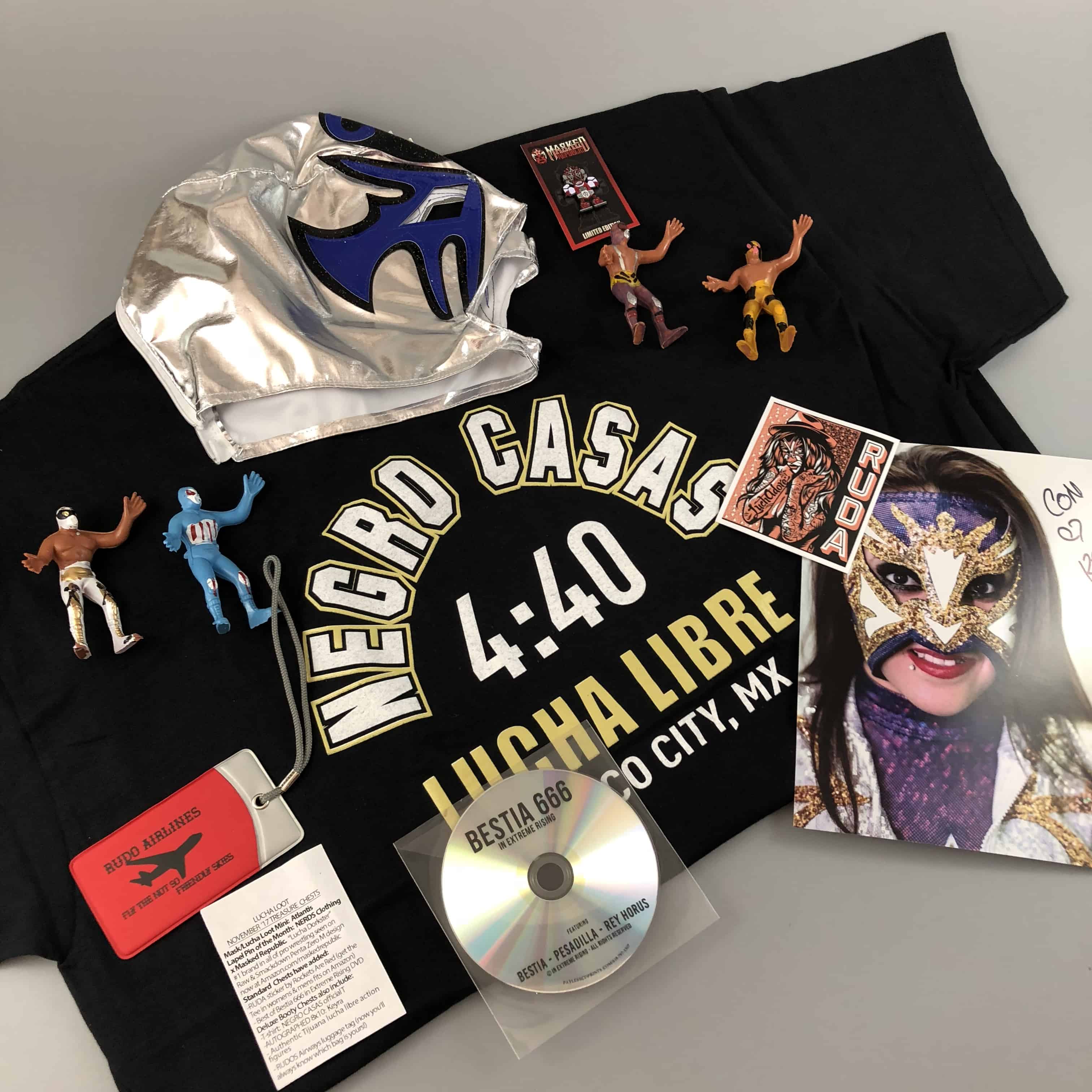 Lucha Loot Subscription Box Review & Coupon – November 2017