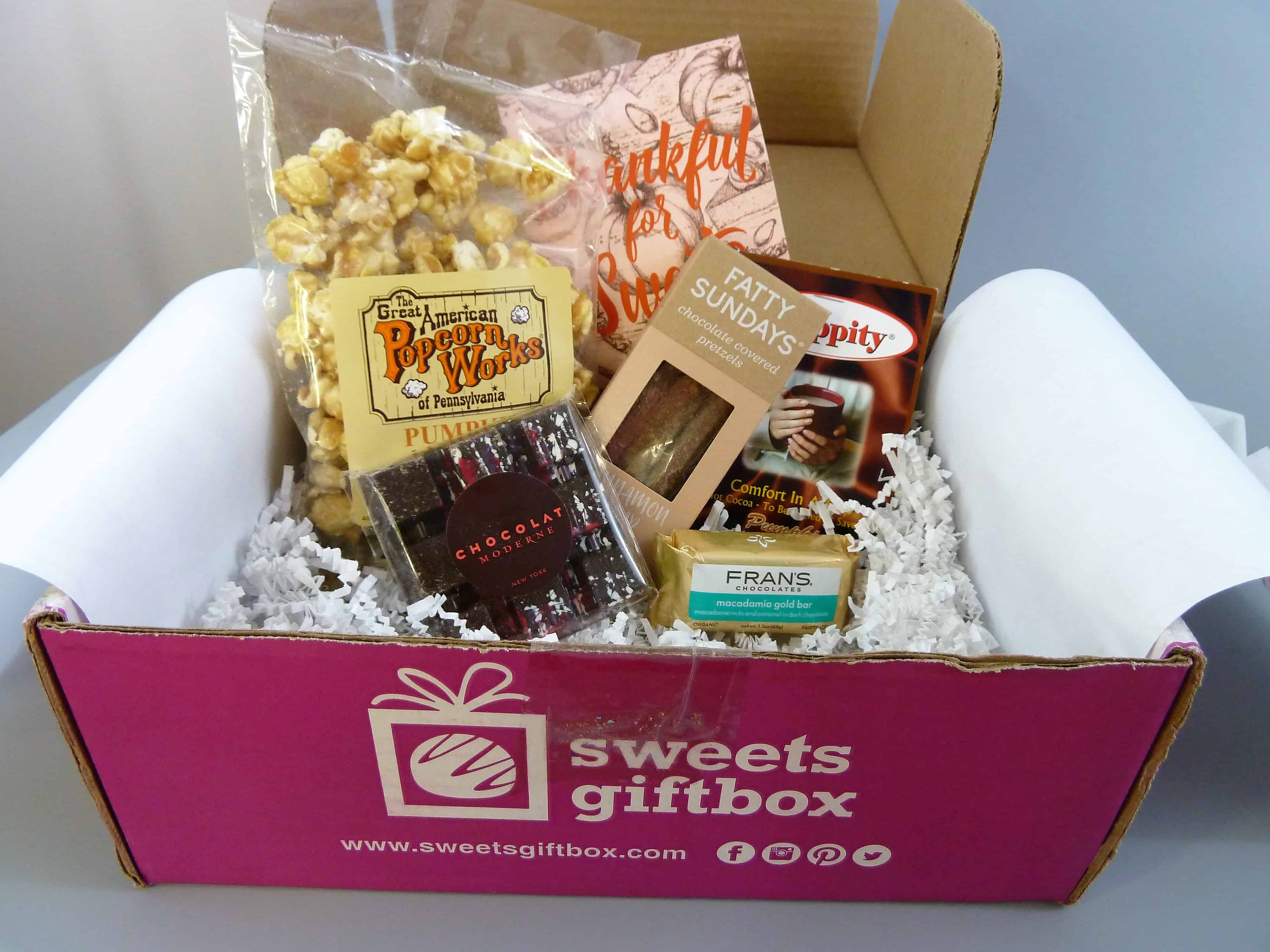 Sweets Gift Box November 2017 Subscription Box Review + Half Off First Box!
