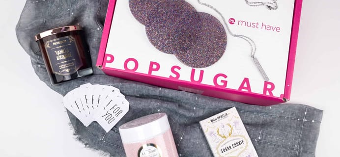 POPSUGAR Must Have Box December 2017 Review & Coupon