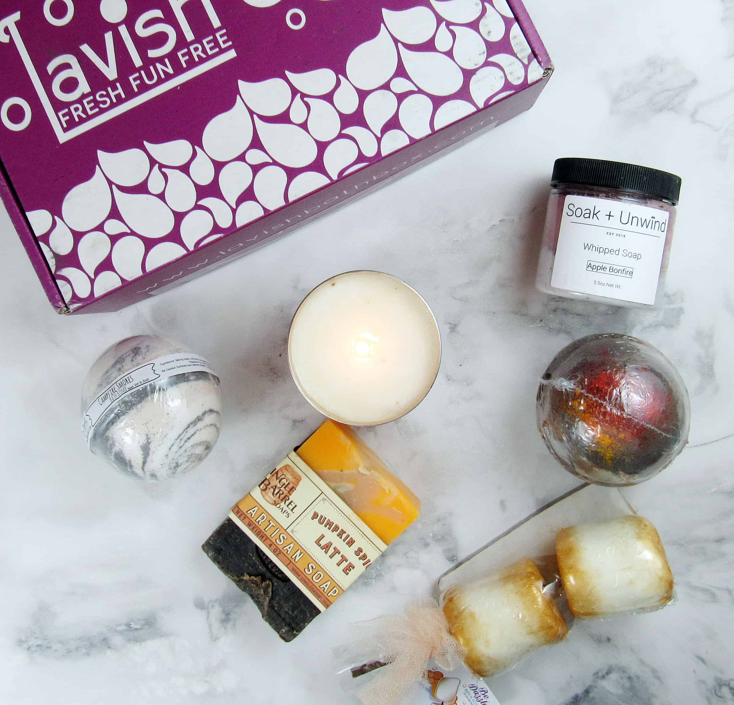 Lavish Bath Box November 2017 Subscription Box Review