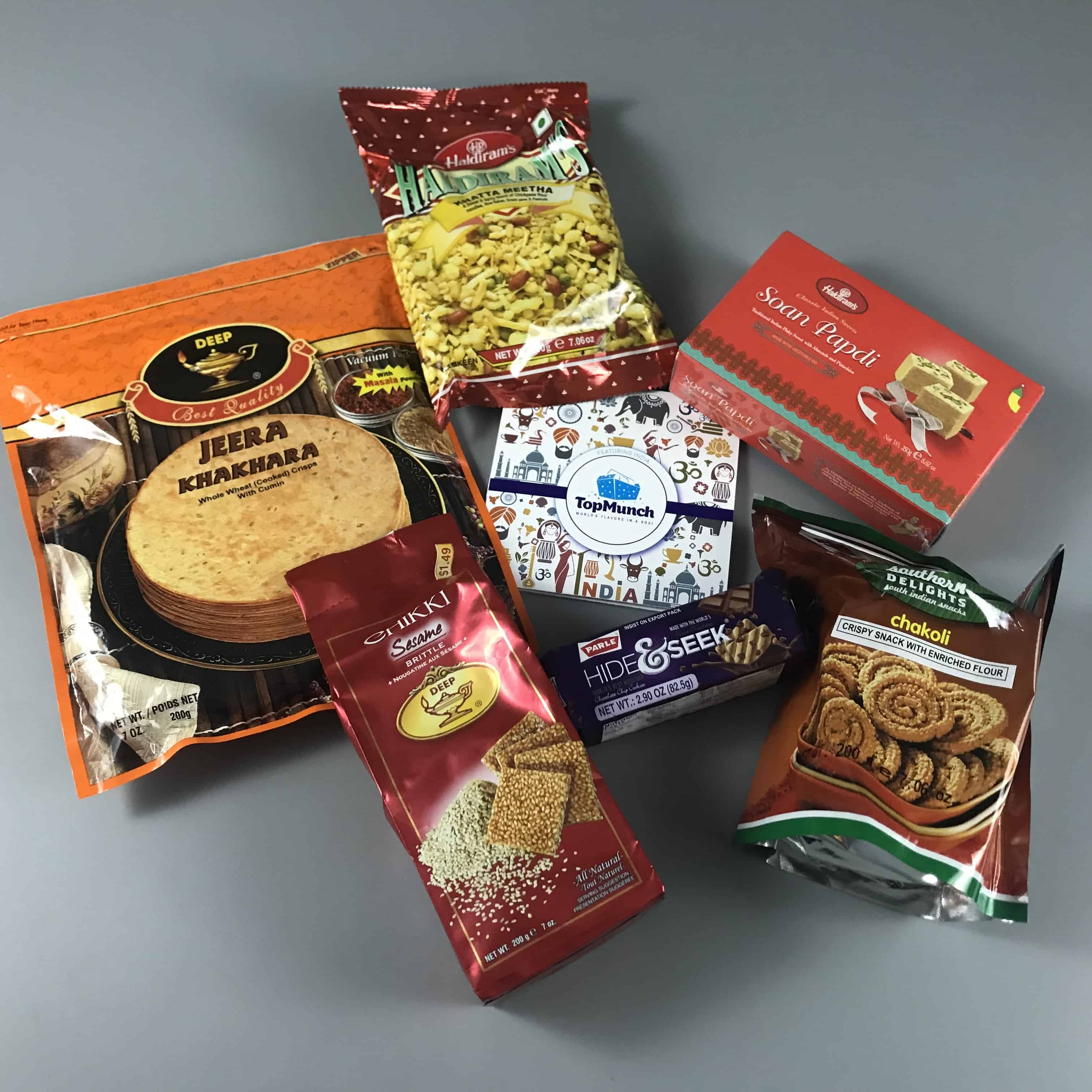 TopMunch October 2017 Subscription Box Review + Coupon – India