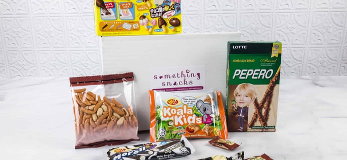 Something Snacks January 2018 Subscription Box Review