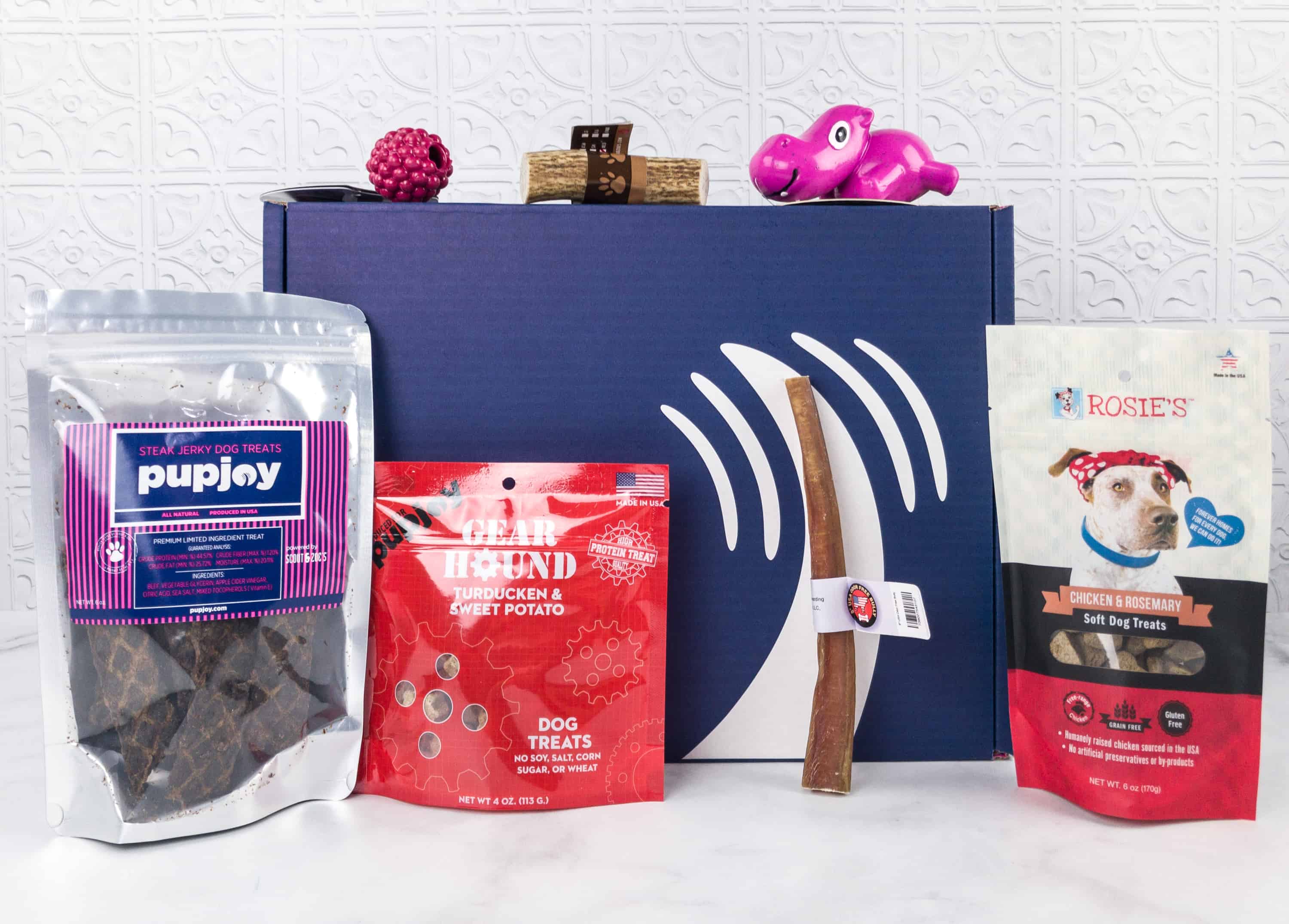 PupJoy March 2018 Subscription Box Review + Coupon