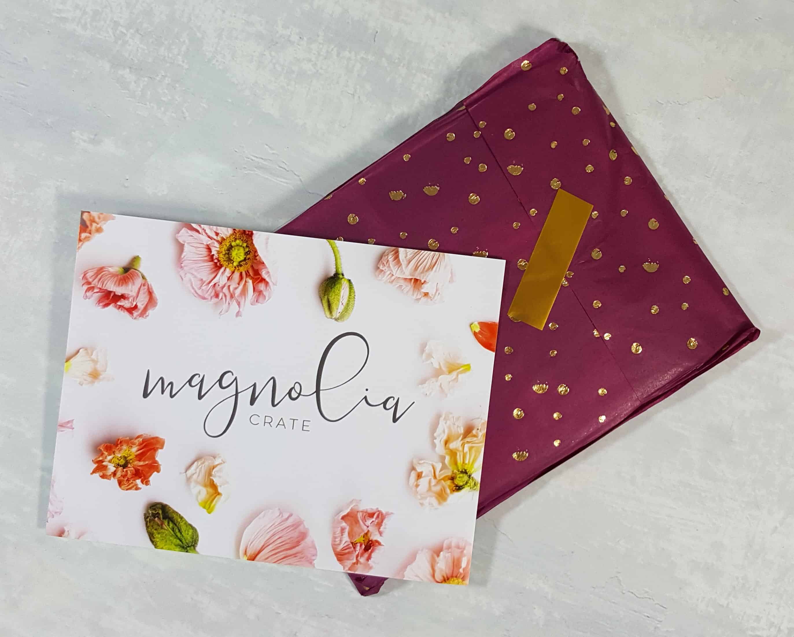 Magnolia Crate Subscription Box Review & Coupon – January 2018