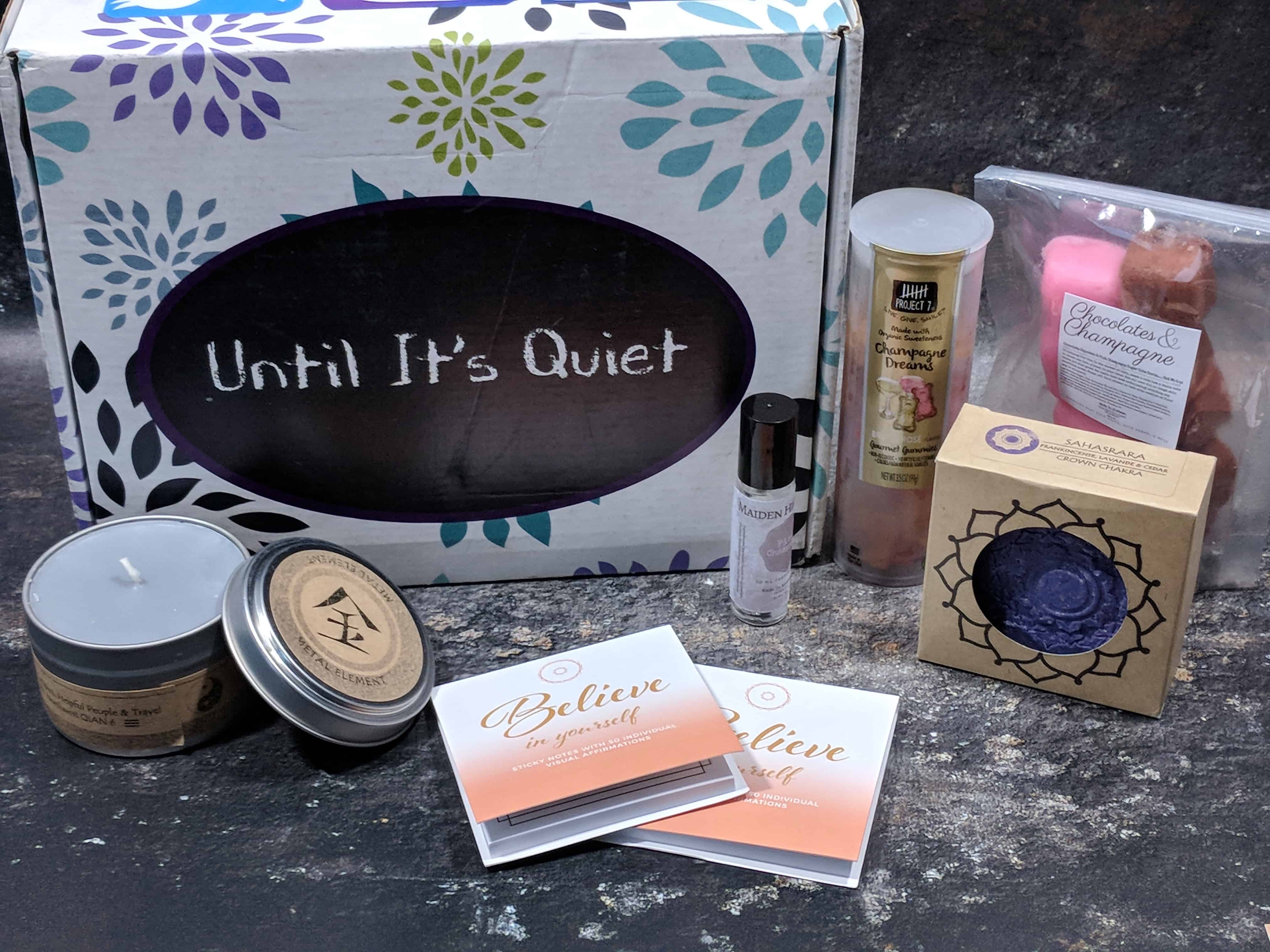 Until it’s Quiet Subscription Box Review – January 2018