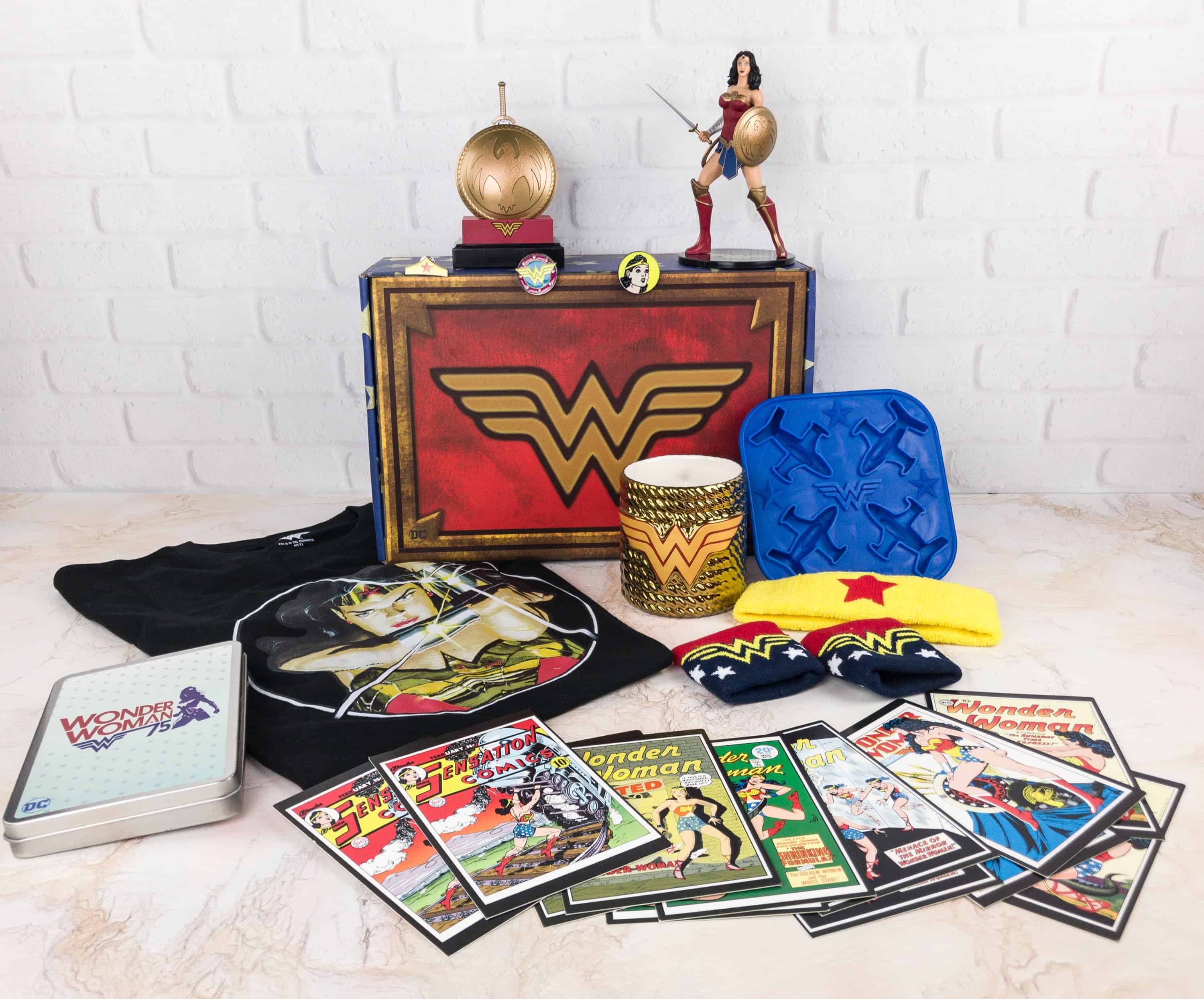 DC Comics World’s Finest: The Collection Winter 2017 Box Review – WONDERWOMAN!
