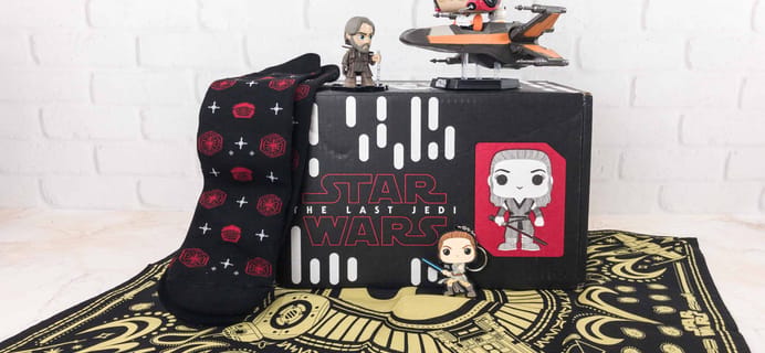 Smuggler’s Bounty November 2017 Subscription Box Review – THE LAST JEDI