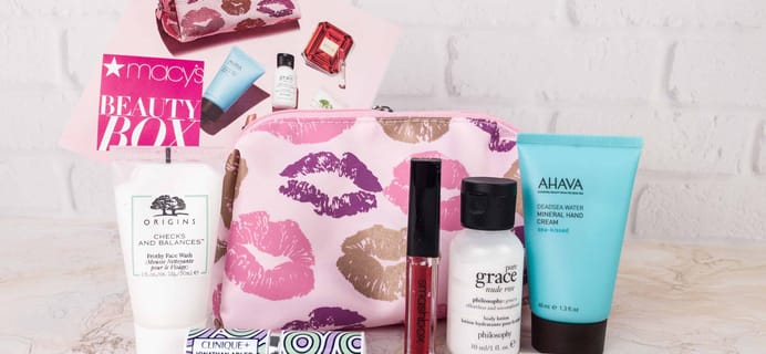 Macy’s Beauty Box January 2018 Subscription Box Review