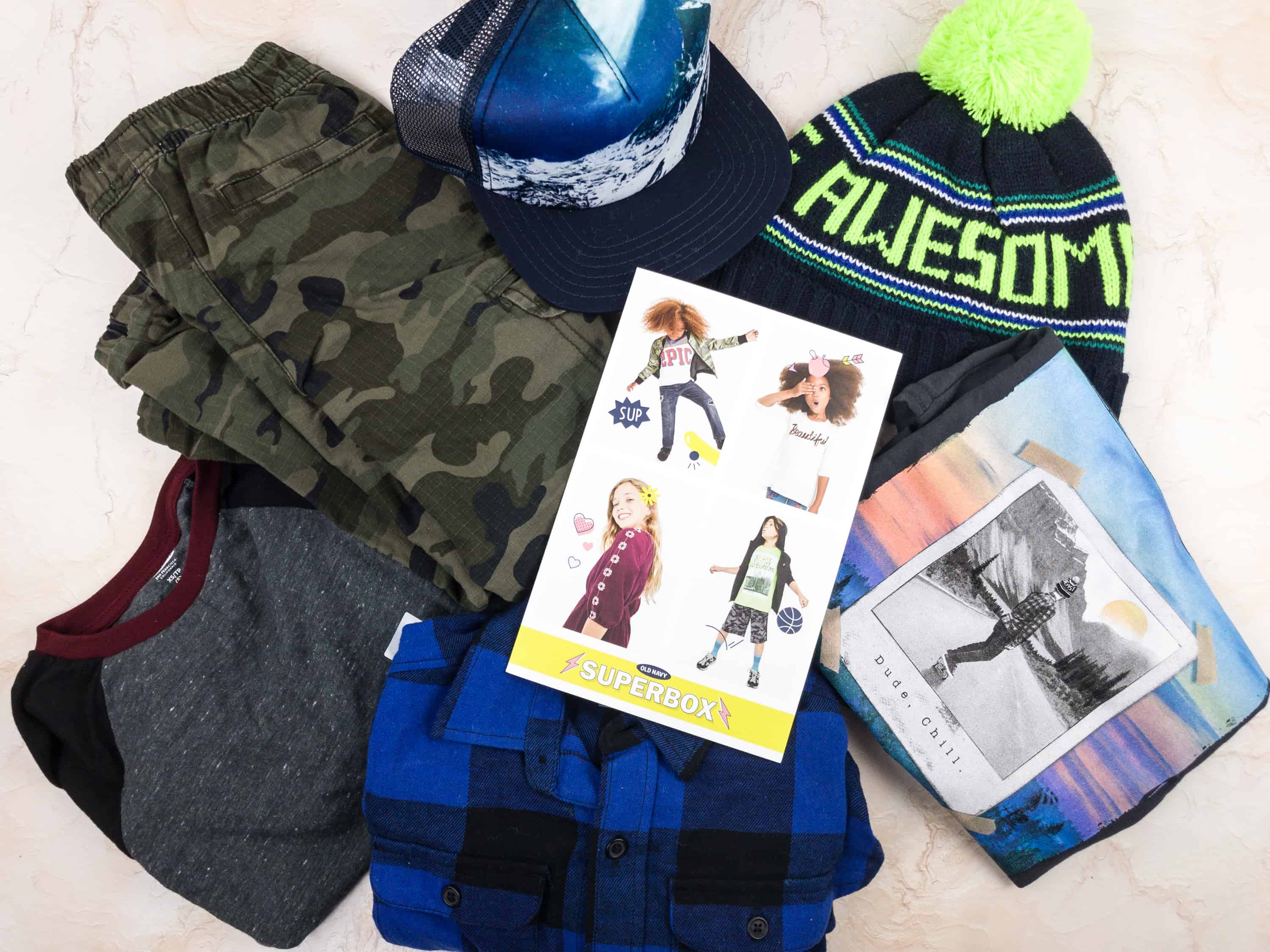 Old Navy Superbox January 2018 Subscription Box Review