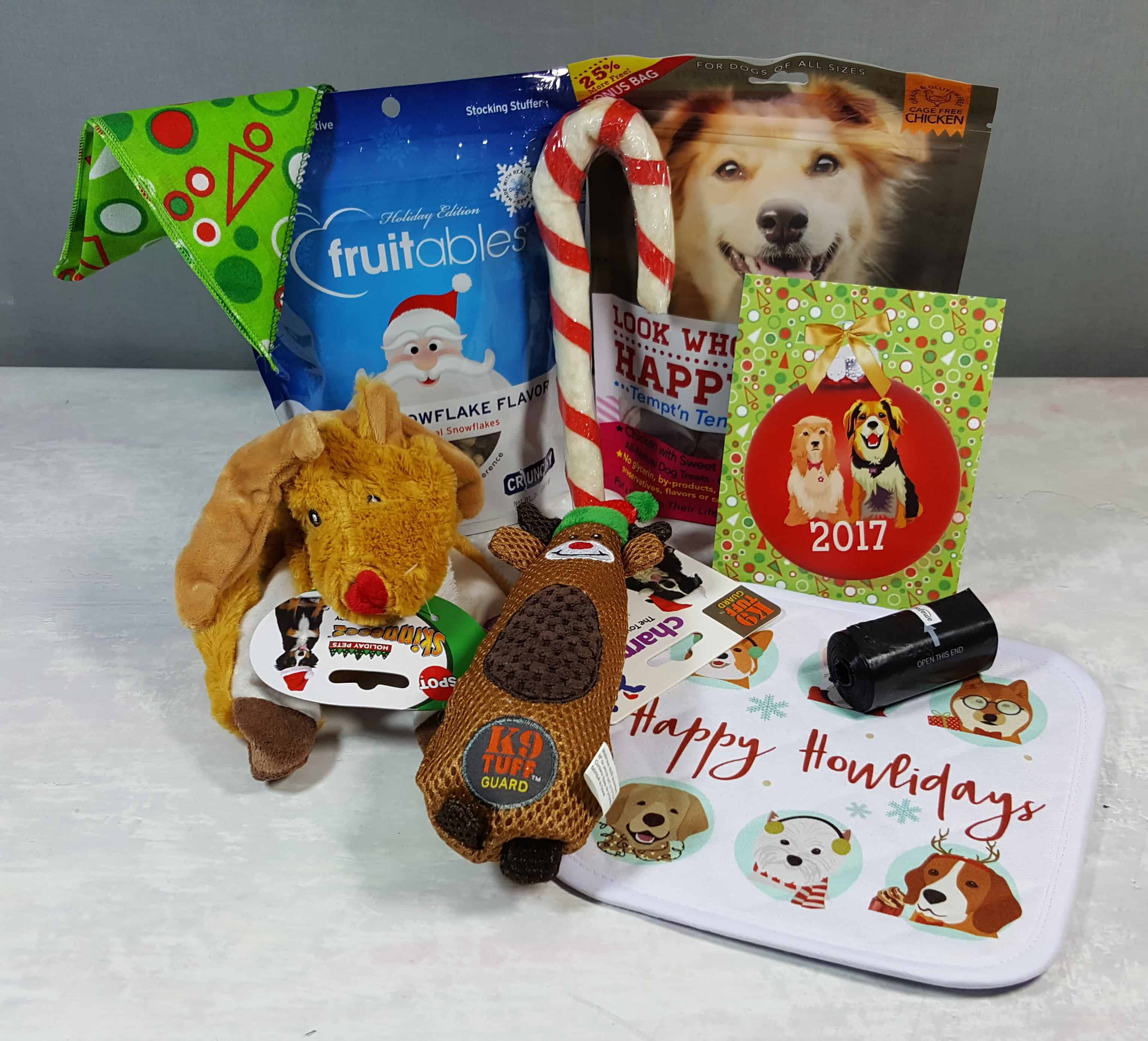 Wigglebutt Box Dog Subscription Box Review – December 2017