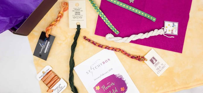 Stitchy Box January-February 2018 Subscription Box Review