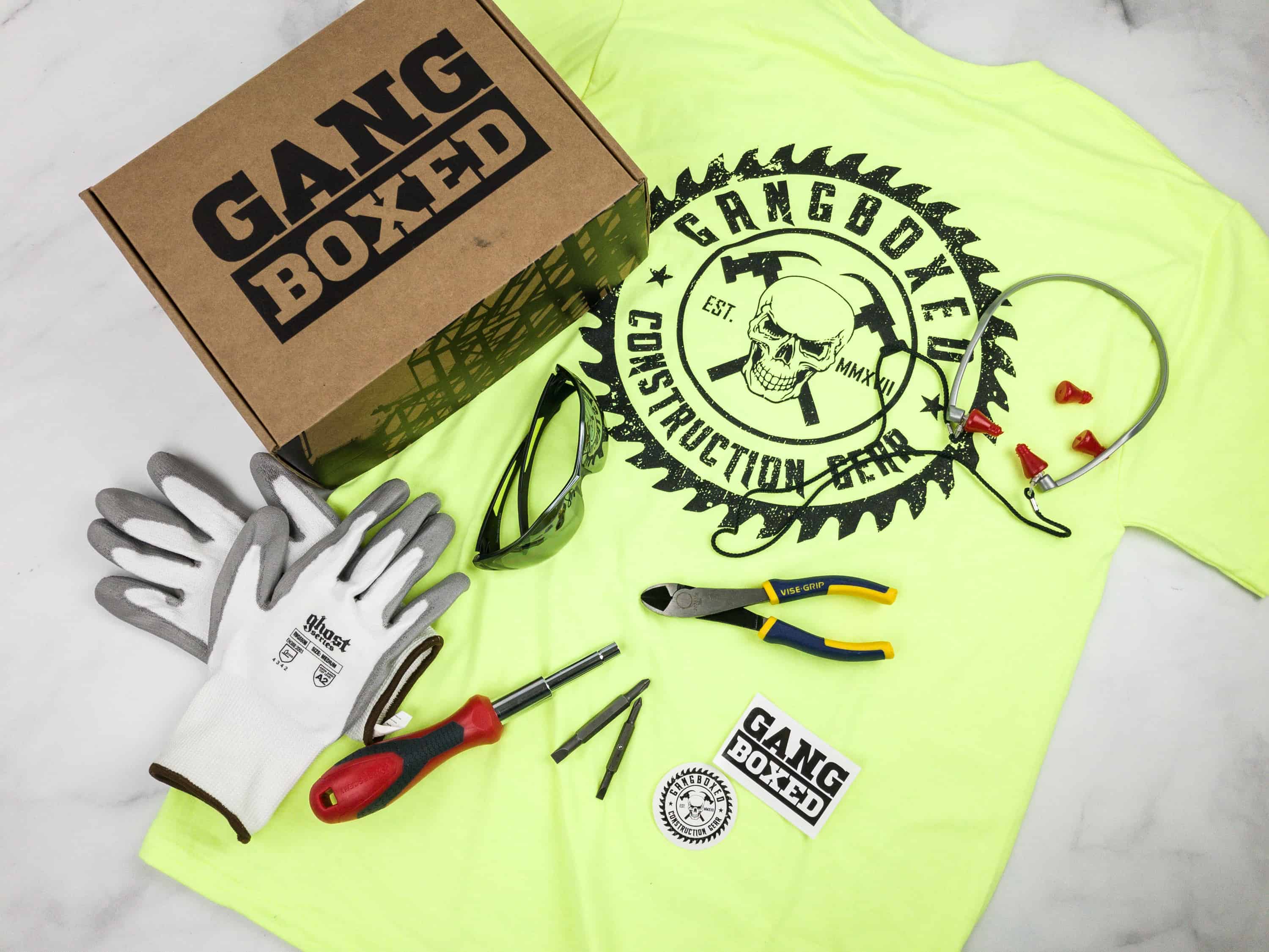 GANGBOXED February 2018 Subscription Box Review + 50% OFF Coupon!