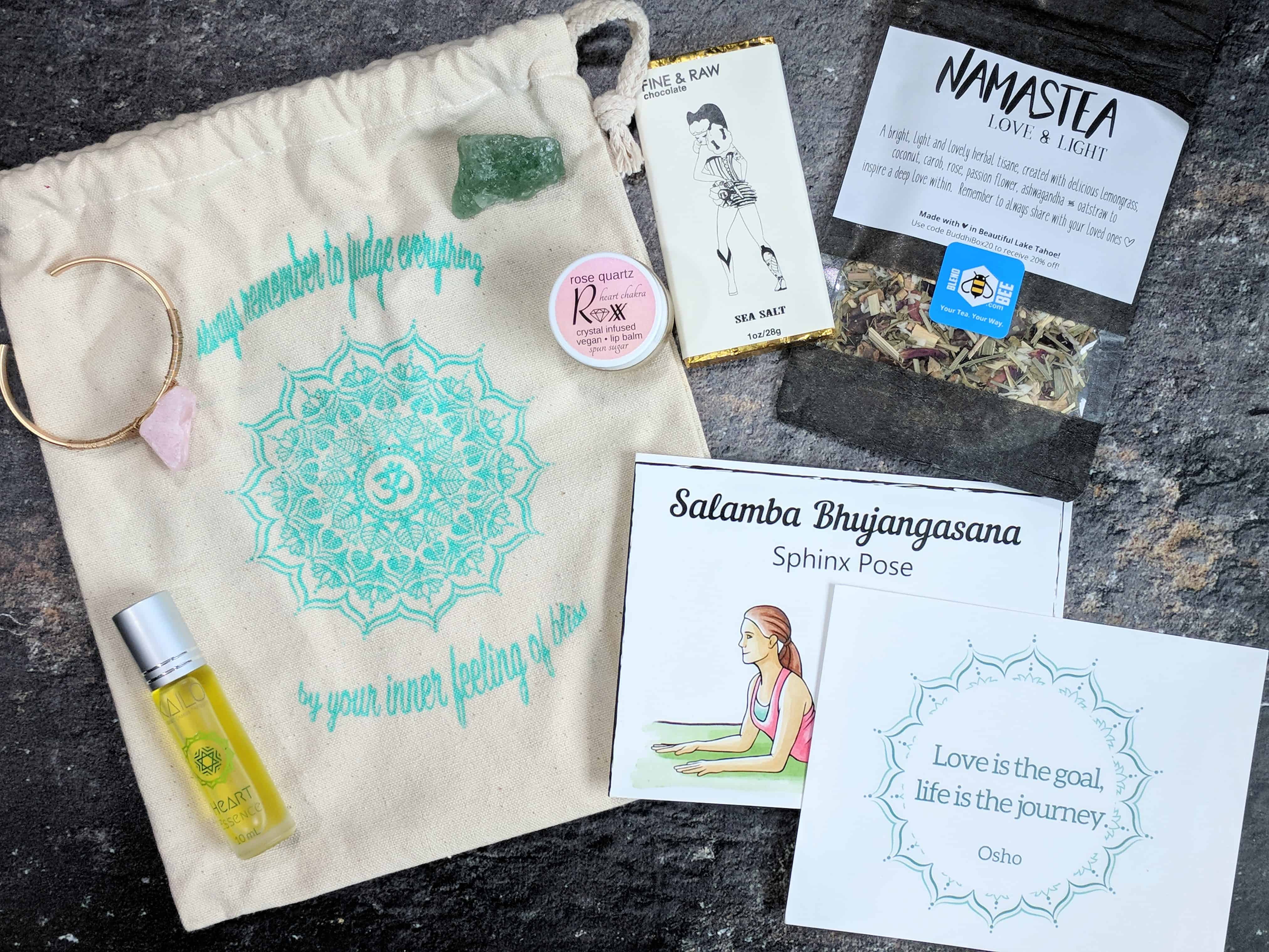 BuddhiBox Yoga Subscription Box Review + Coupon – February 2018