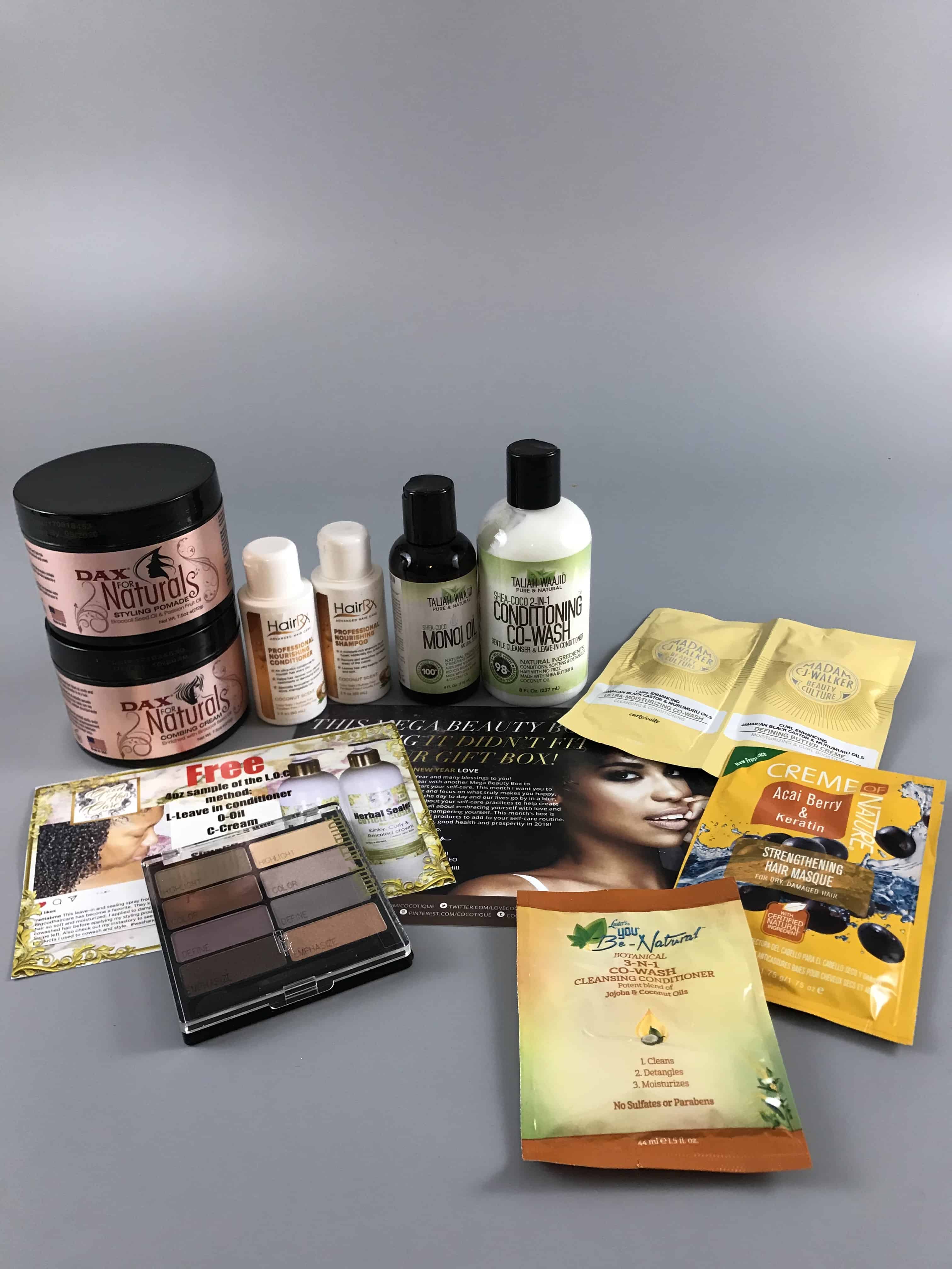 COCOTIQUE January 2018 Subscription Box Review + Coupon