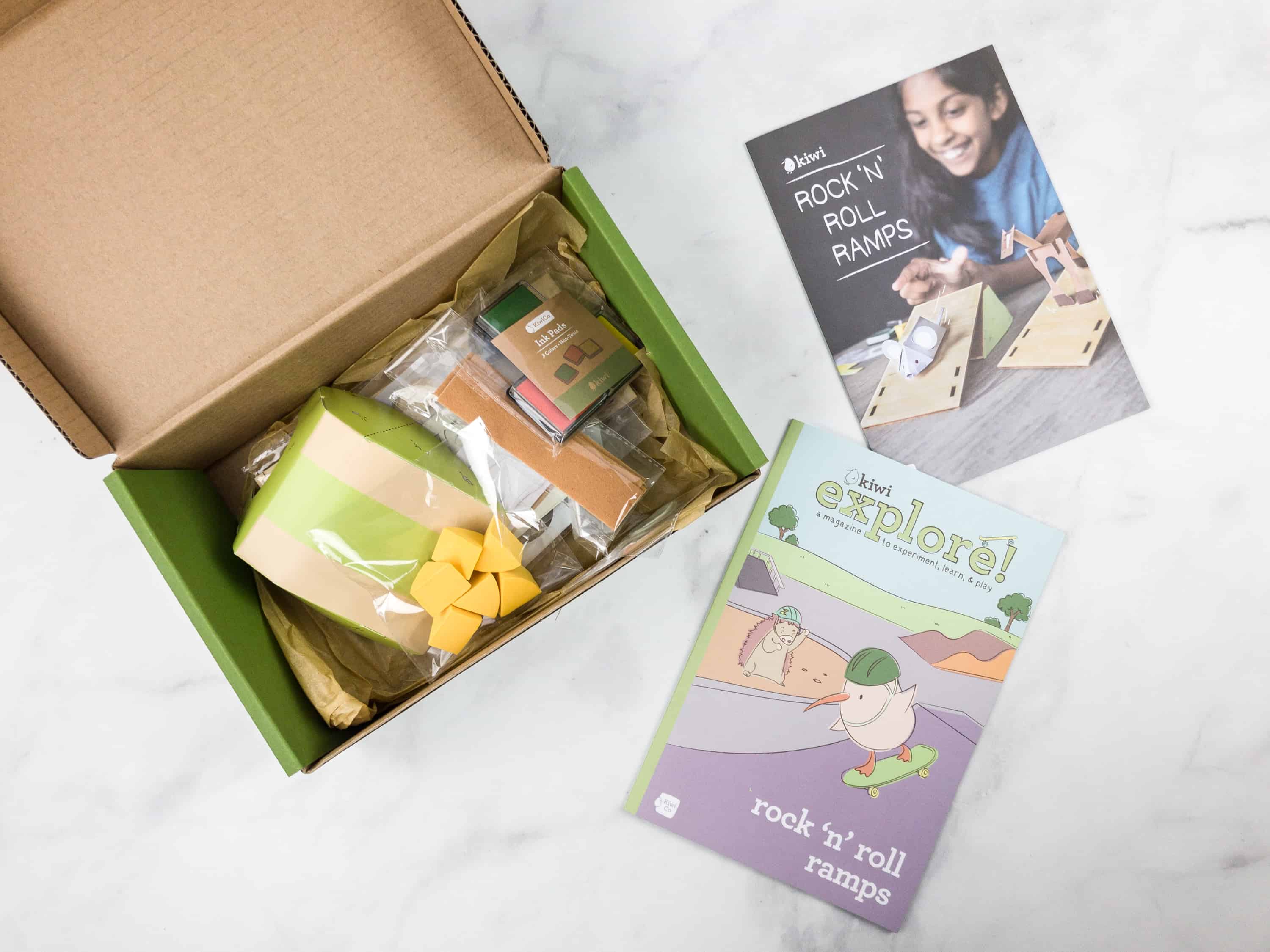 Kiwi Crate   Review & Coupon – Rock N Roll Ramps Box!
