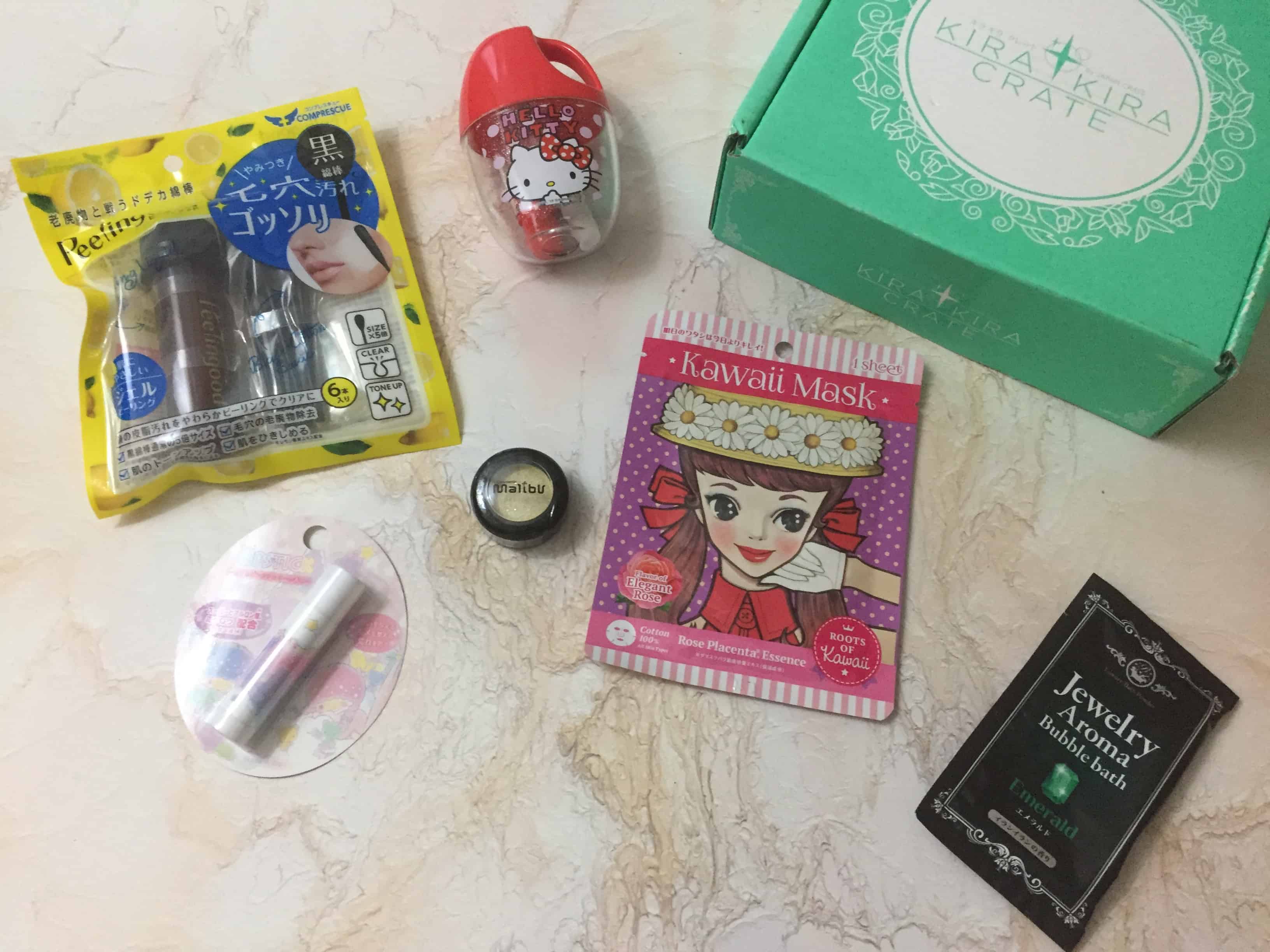 Kira Kira Crate December 2017 Subscription Box Review + Coupon