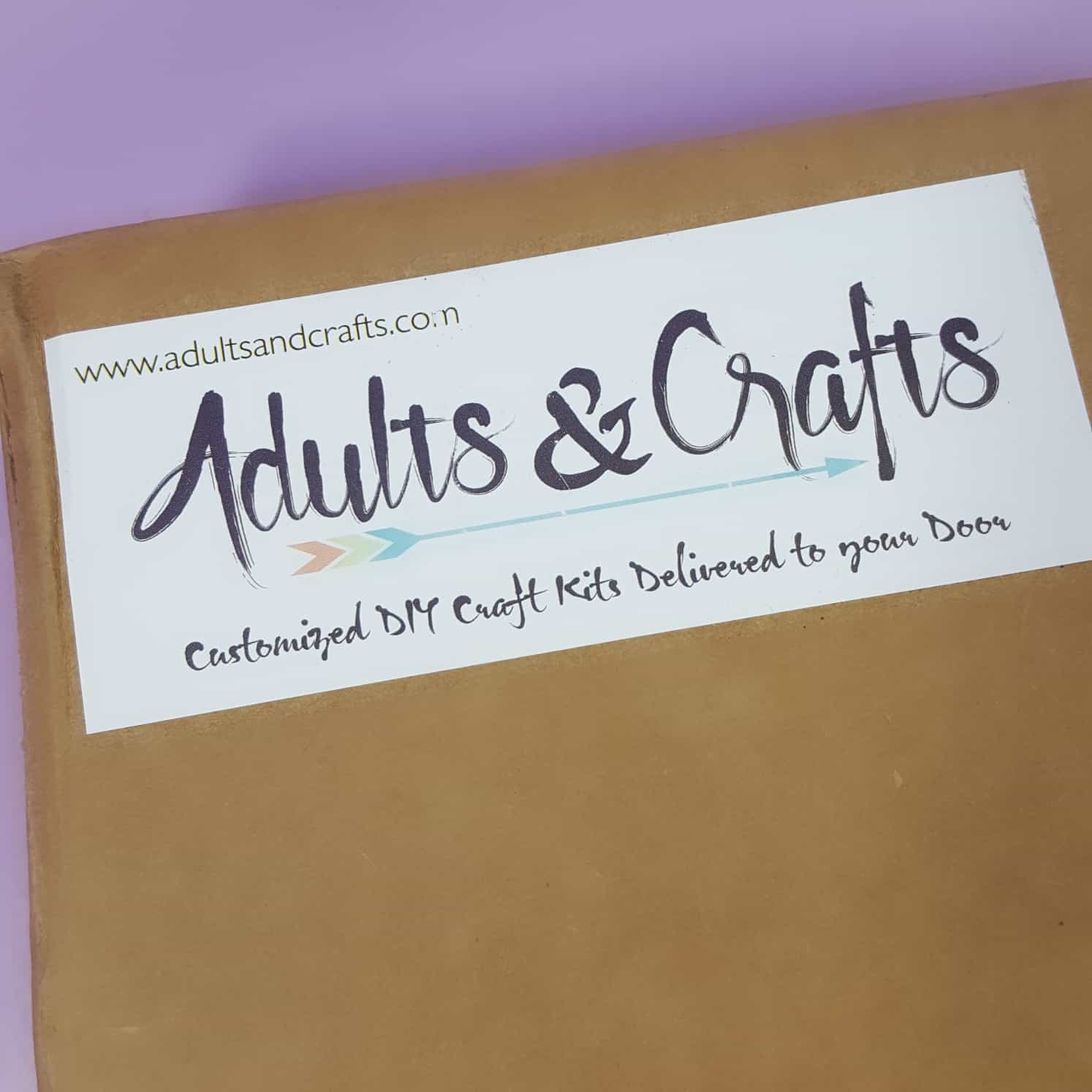 Adults & Crafts January 2018 Subscription Box Review + Coupon!