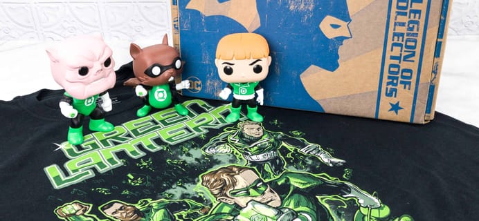 DC Legion of Collectors March 2018 Subscription Box Review