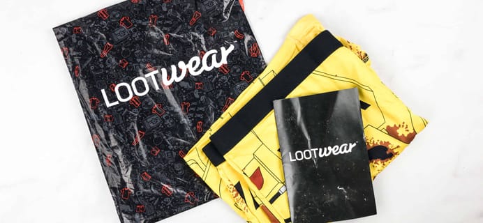 Loot Undies March 2018 Subscription Review + Coupon