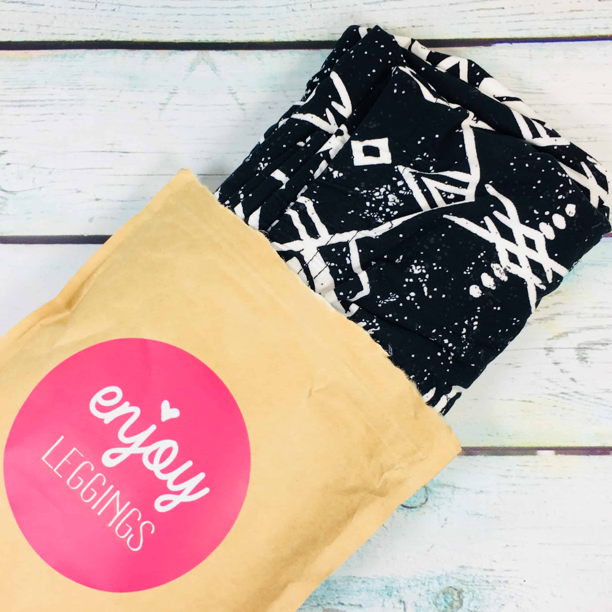 Enjoy Leggings March 2018 Subscription Box Review + Coupon