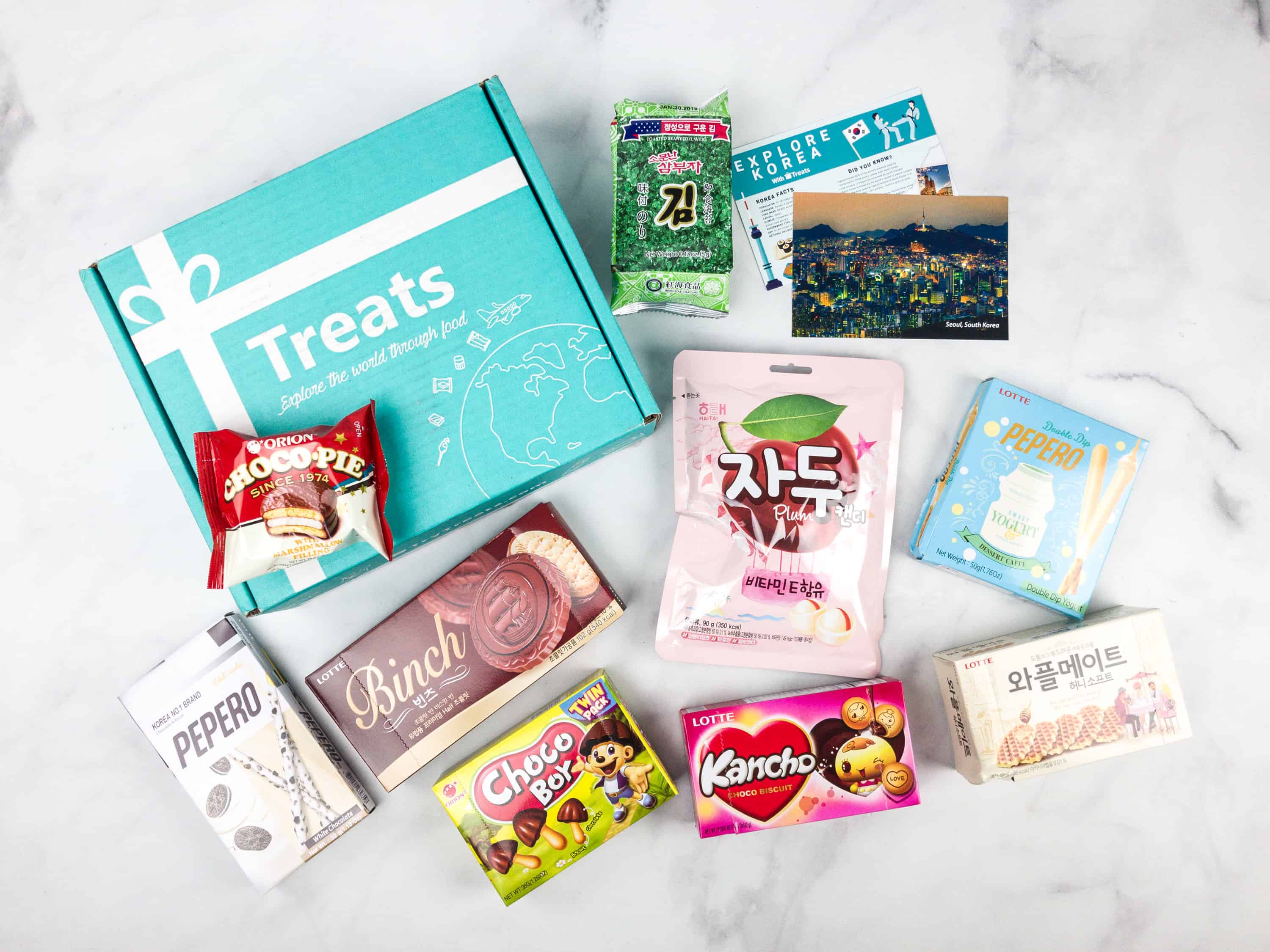 Treats Box March 2018 Review & Coupon – Korea