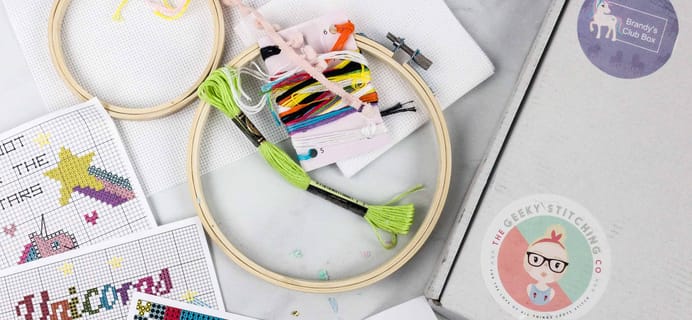 The Geeky Stitching Club February 2018 Subscription Box Review
