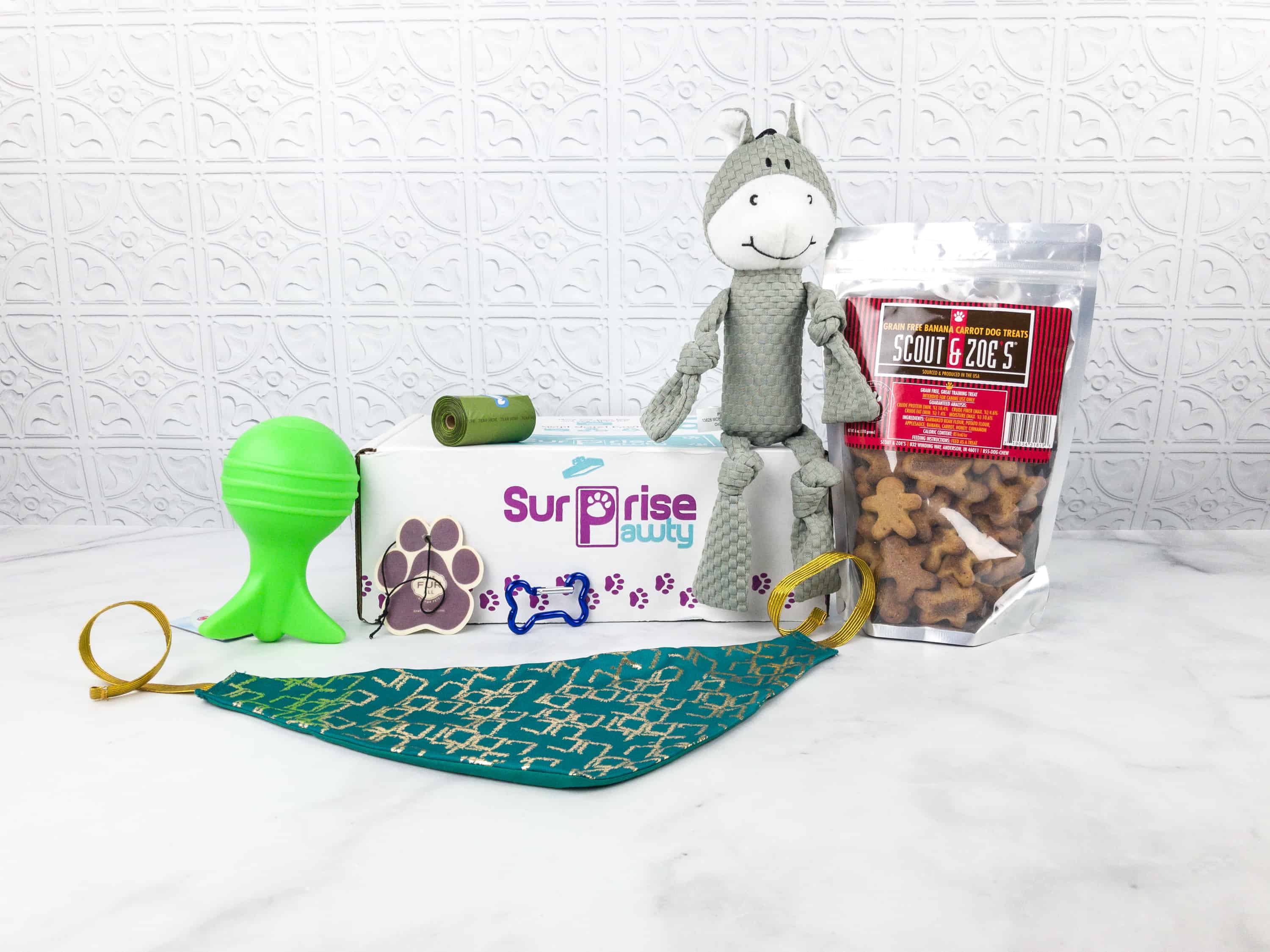 Surprise Pawty March 2018 Subscription Box Review + Coupon