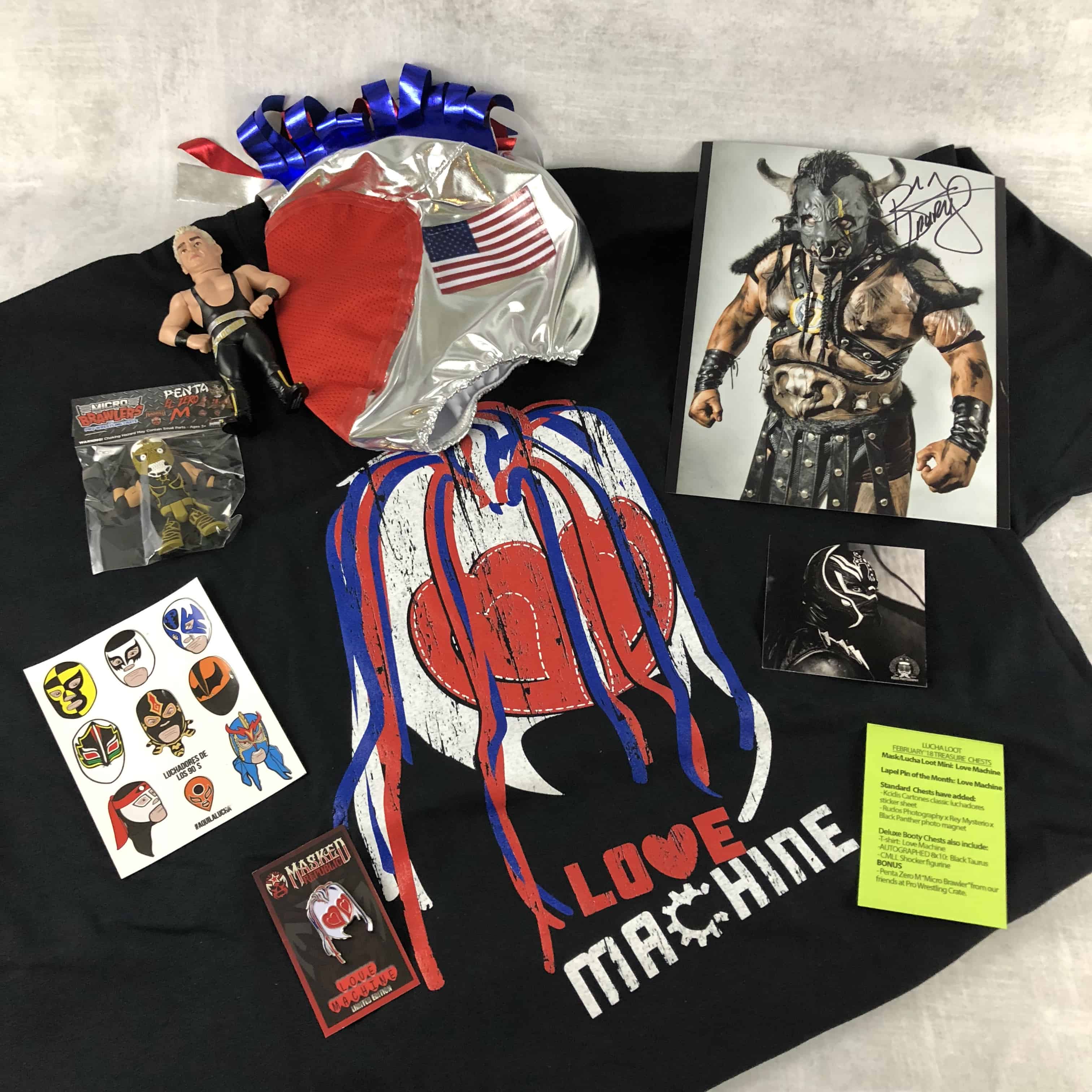 Lucha Loot Subscription Box Review & Coupon – February 2018