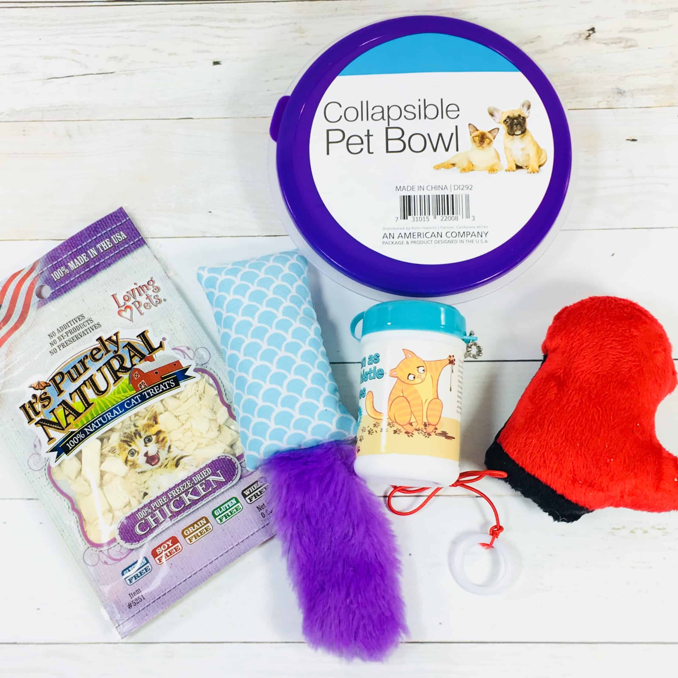 PetGiftBox February 2018 Cat Subscription Box Review + 50% Off Coupon