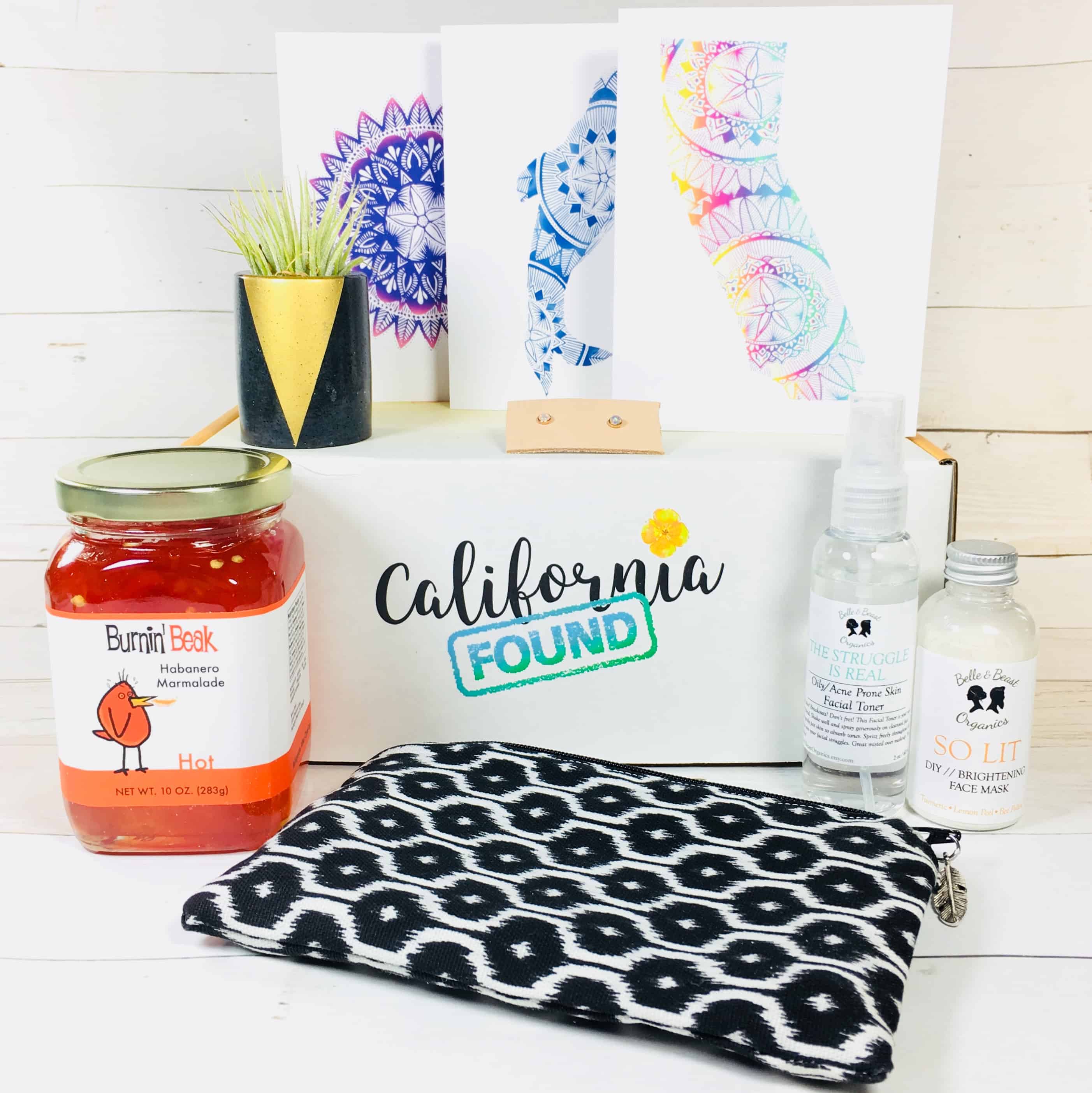 California Found February 2018 Subscription Box Review + Coupon