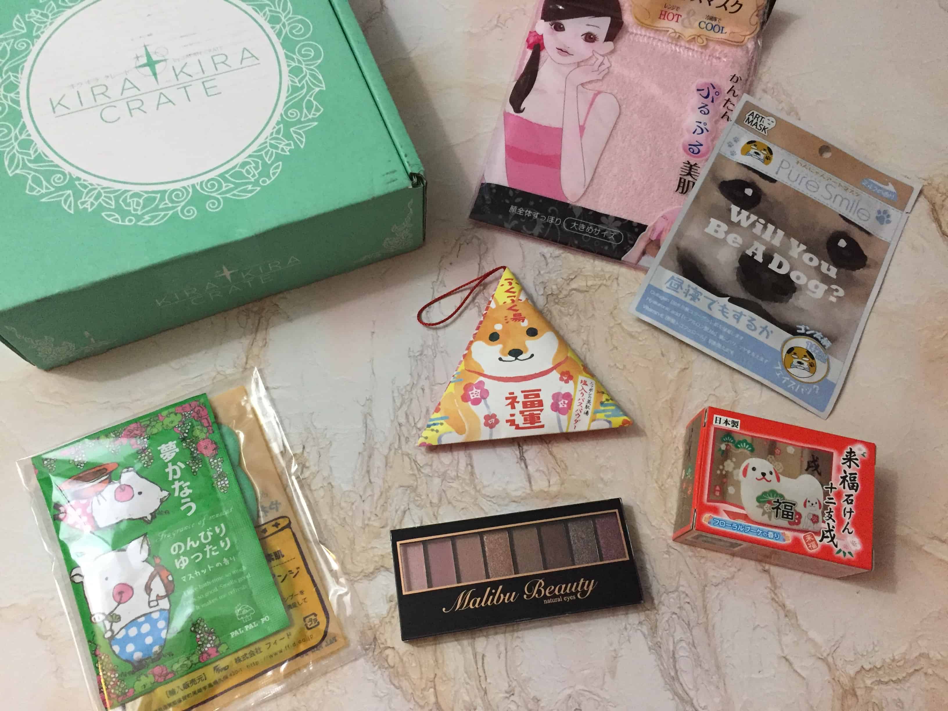 Kira Kira Crate January 2018 Subscription Box Review + Coupon