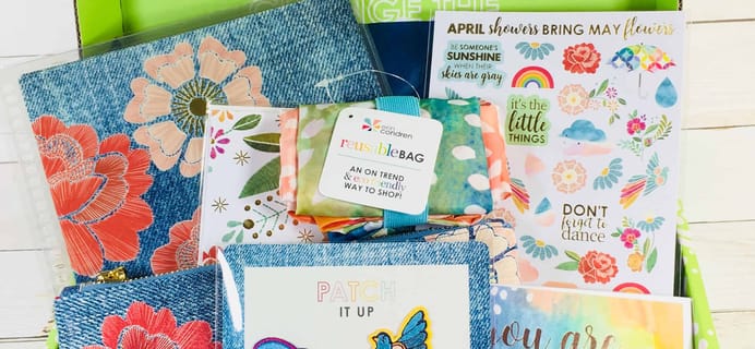 Erin Condren Seasonal Surprise Box Spring 2018 Box Review