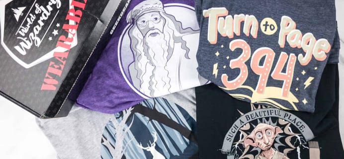Geek Gear World of Wizardry Wearables Subscription Box Review + Coupon – February 2018