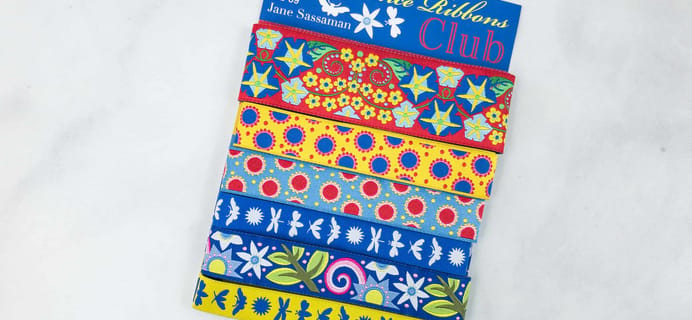 Renaissance Ribbons Ribbon Lovers’ Club April 2018 Subscription Box Review + Coupon