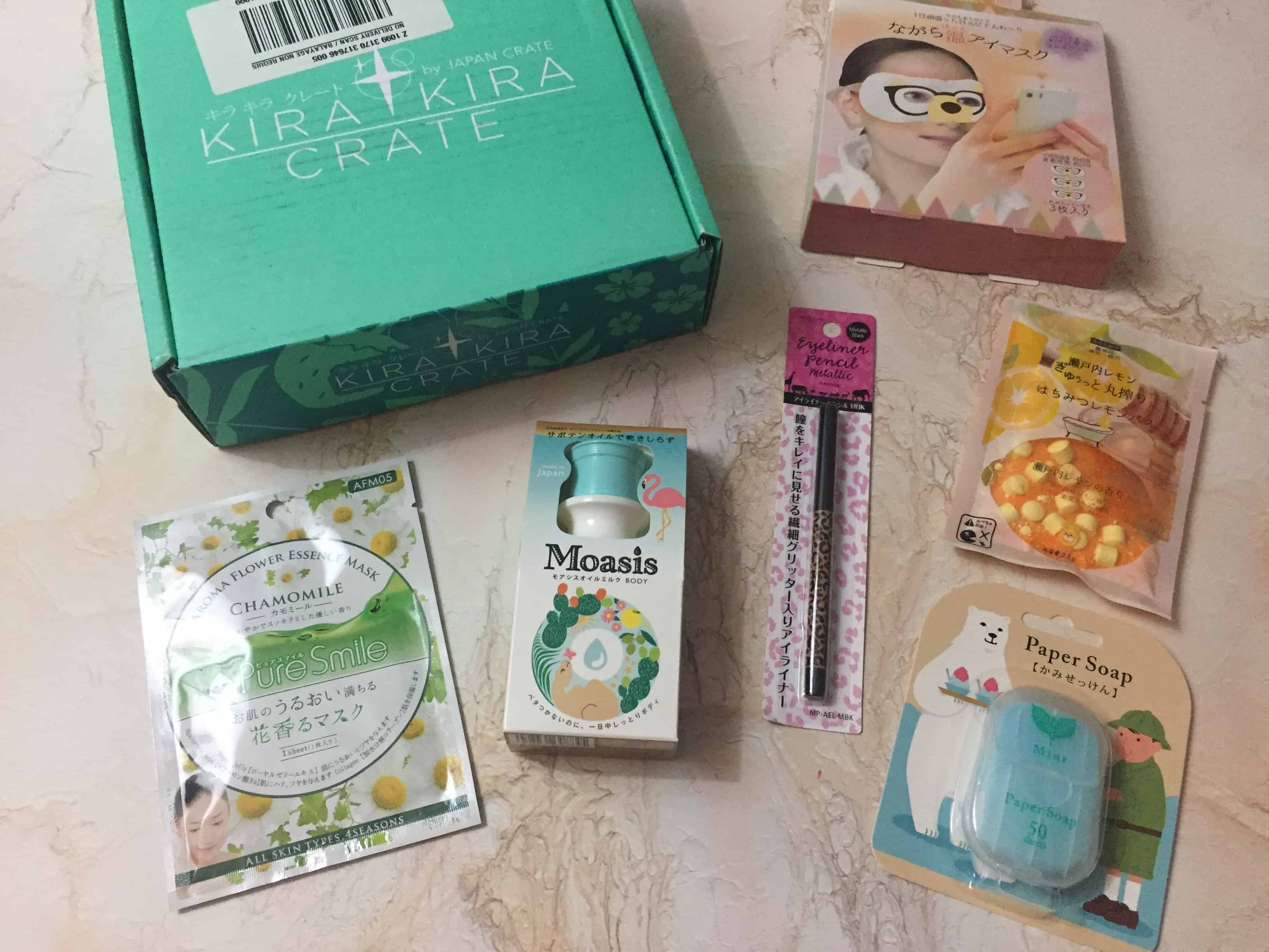 Kira Kira Crate May 2018 Subscription Box Review + Coupon