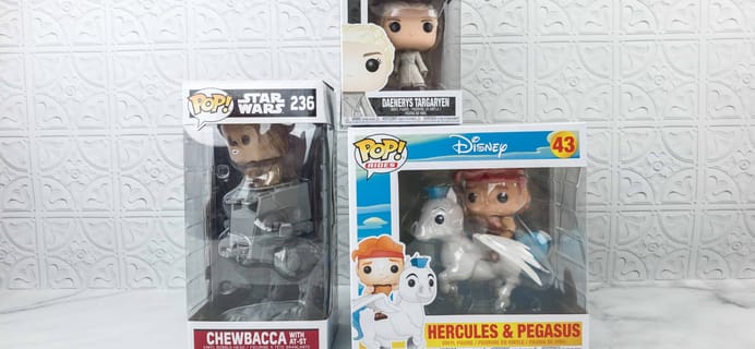 Pop In A Box April 2018 Funko Subscription Box Review & Coupon