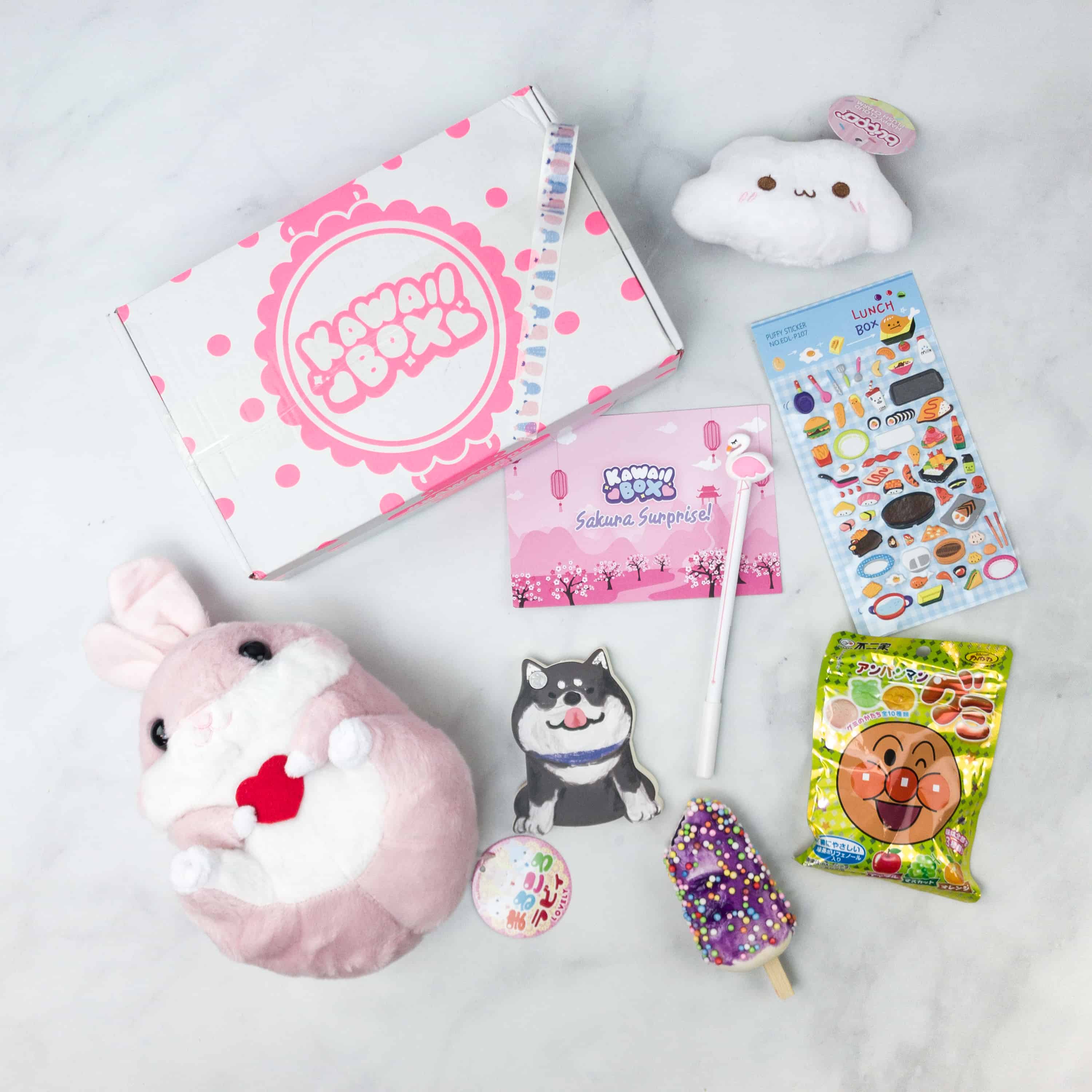 Kawaii Box April 2018 Subscription Box Review