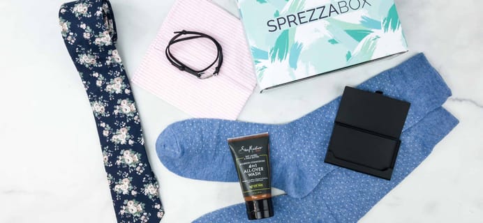 SprezzaBox April 2018 Subscription Box Review + Coupon