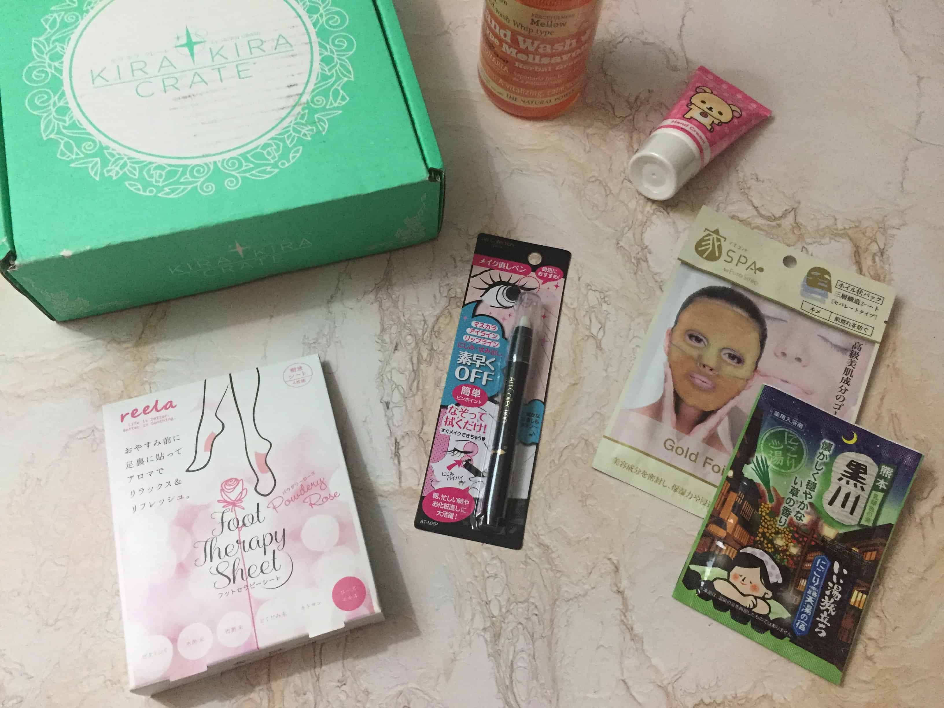 Kira Kira Crate April 2018 Subscription Box Review + Coupon