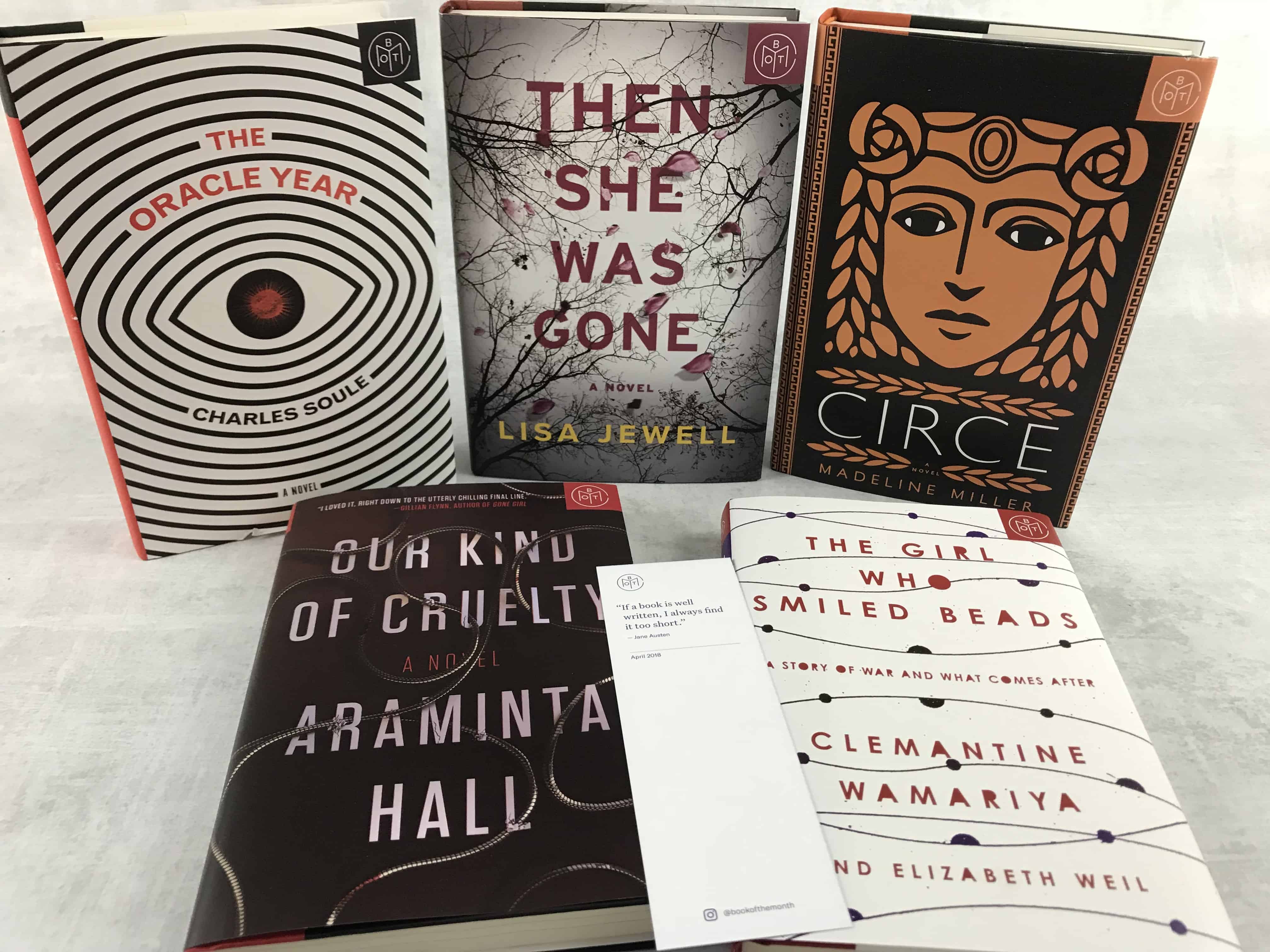 Book of the Month March 2018 Subscription Box Review + FREE Book Coupon