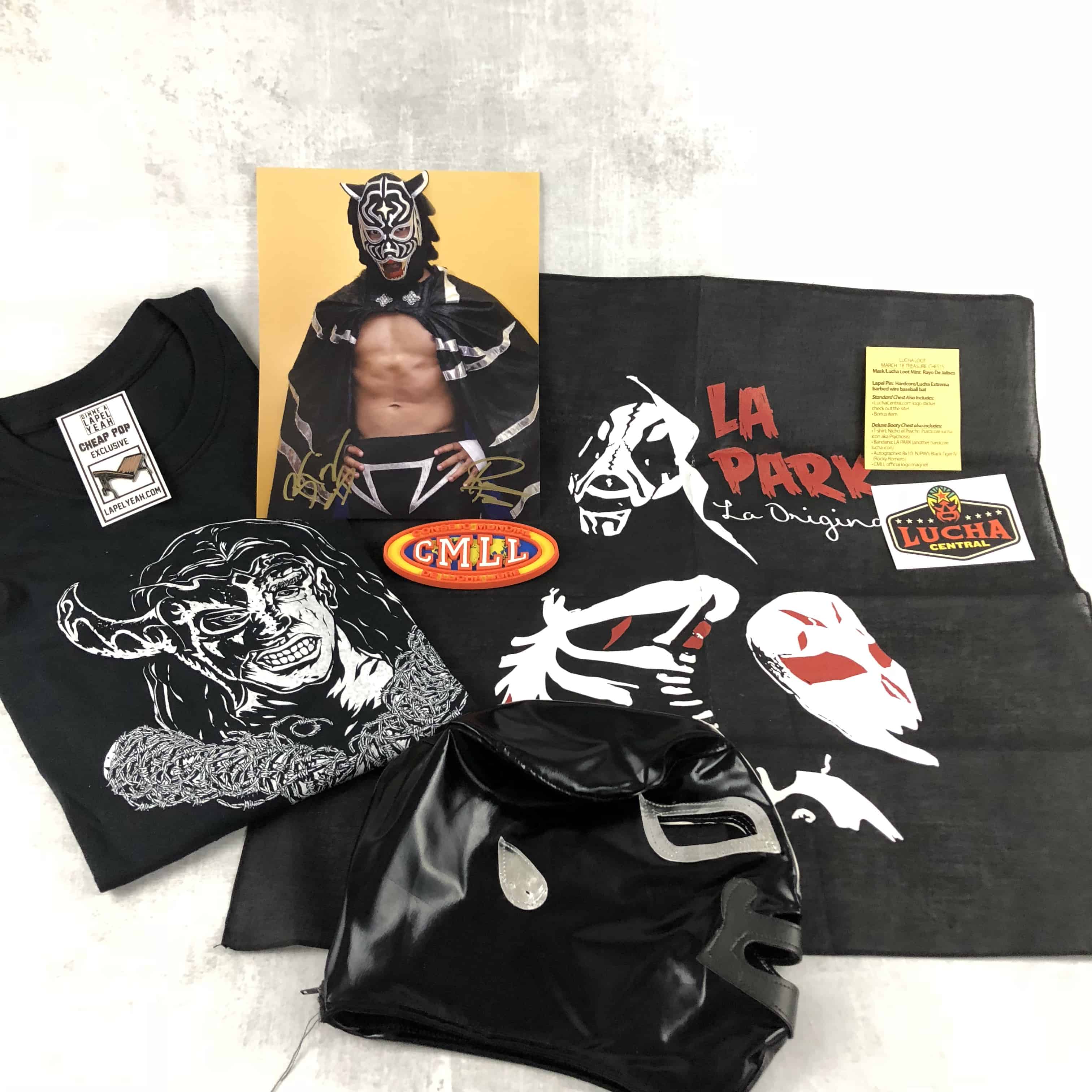 Lucha Loot Subscription Box Review & Coupon – March 2018