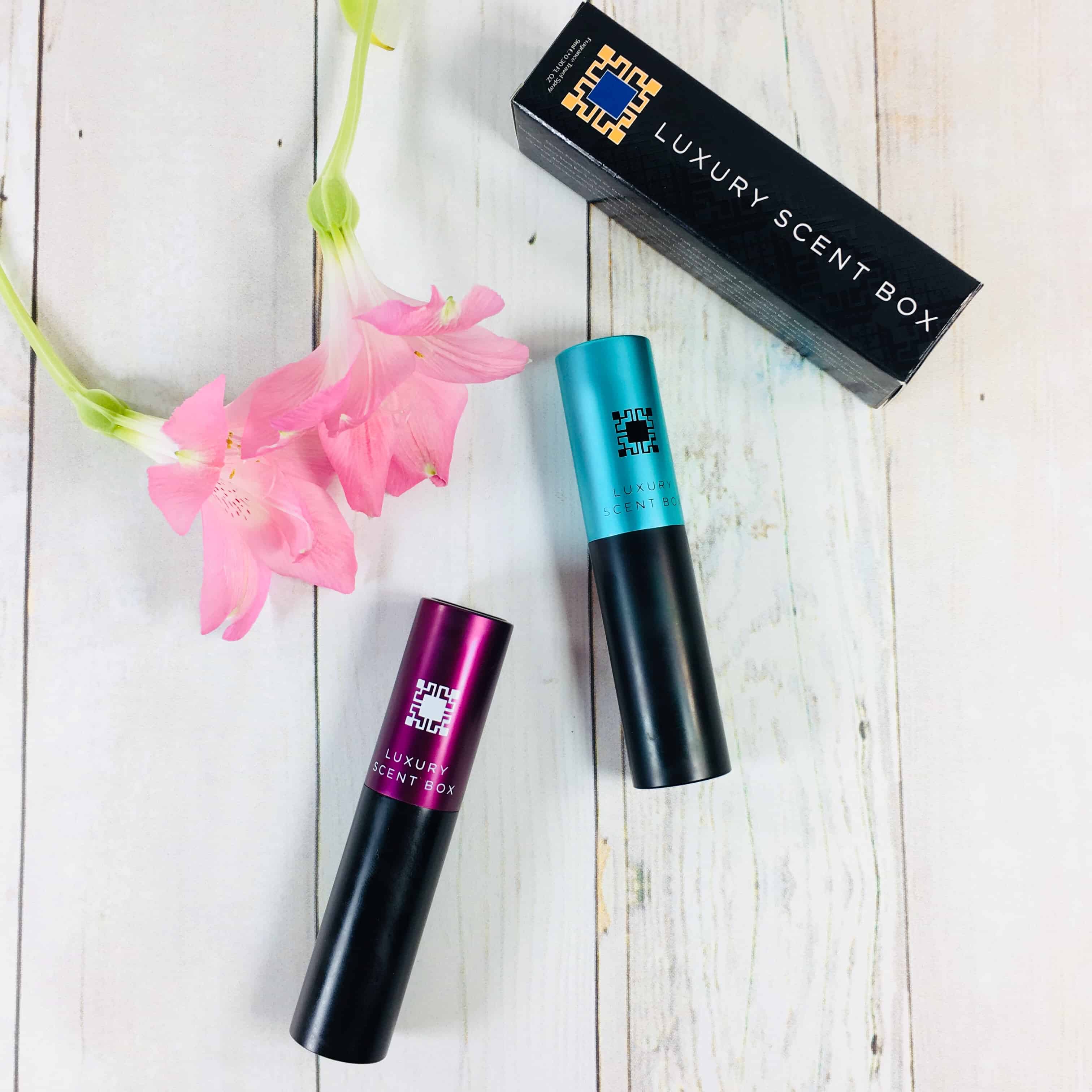 Luxury Scent Box Subscription Box Review + Coupon – April 2018