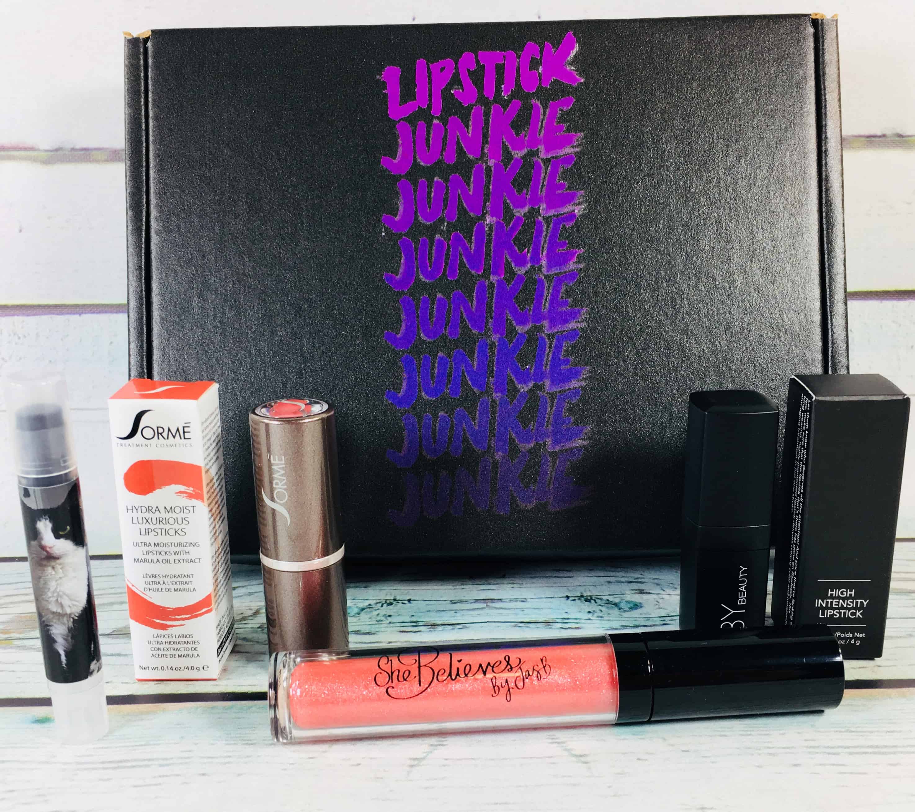 Lipstick Junkie April 2018 Subscription Box Review + Coupon!