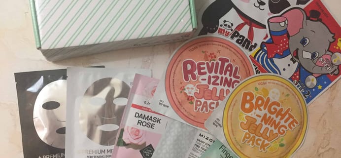 Beauteque Mask Maven March 2018 Subscription Box Review + Coupon