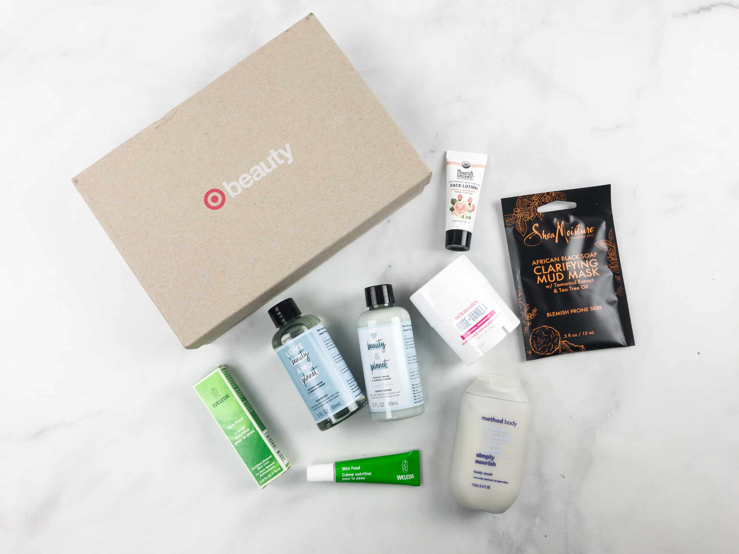 Target Beauty Box Review April 2018 – Natural Beauty
