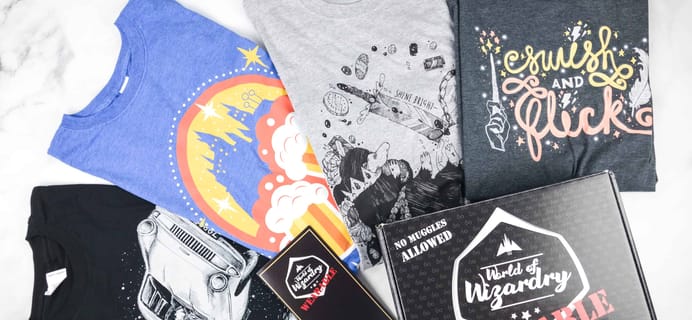 Geek Gear World of Wizardry Wearables Subscription Box Review + Coupon – March 2018
