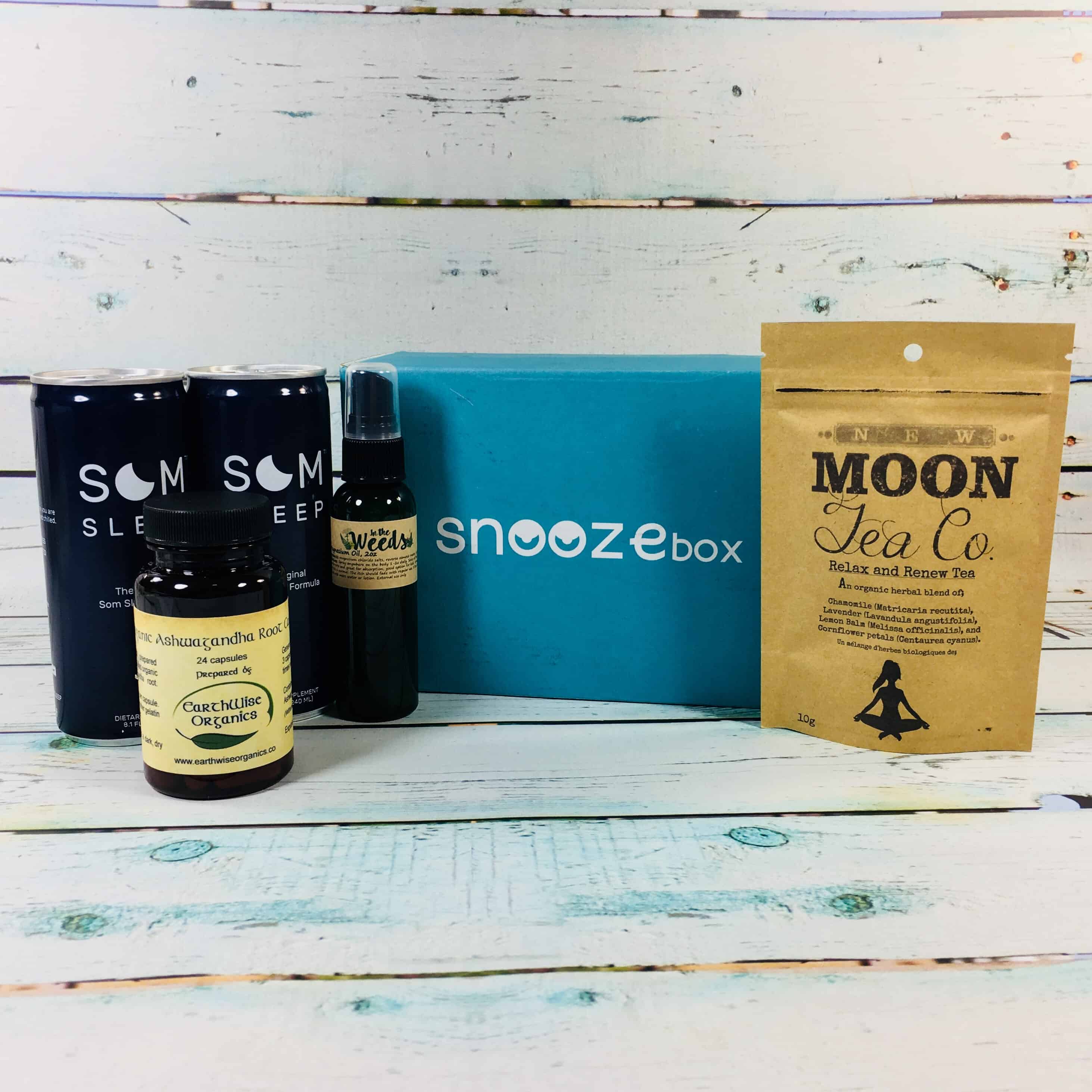 SnoozeBox May 2018 Subscription Box Review