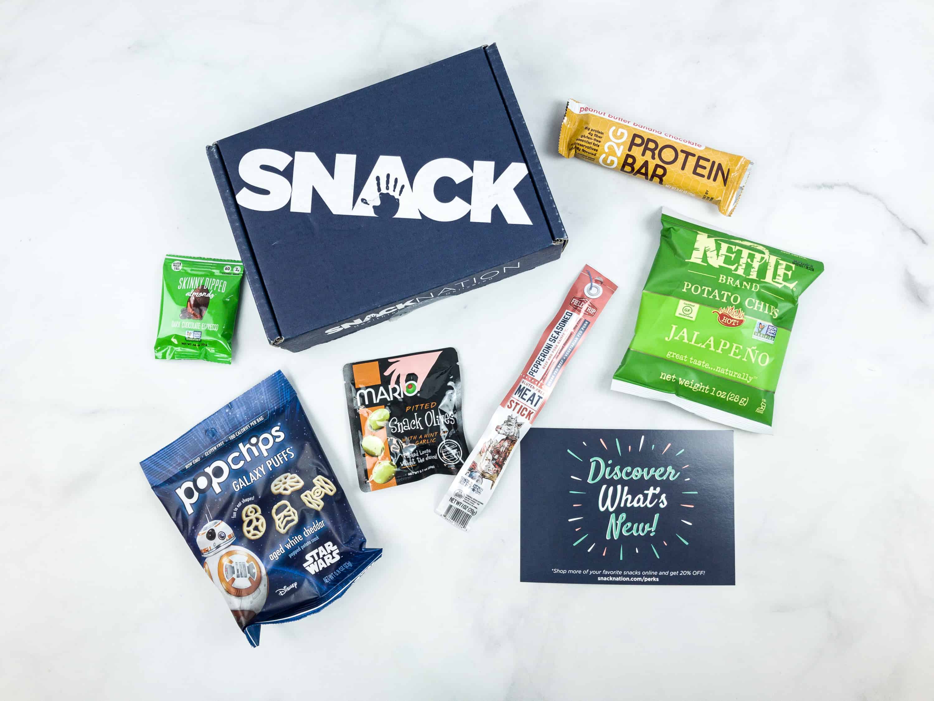 Snack Nation May 2018 Subscription Box Review + Coupon!